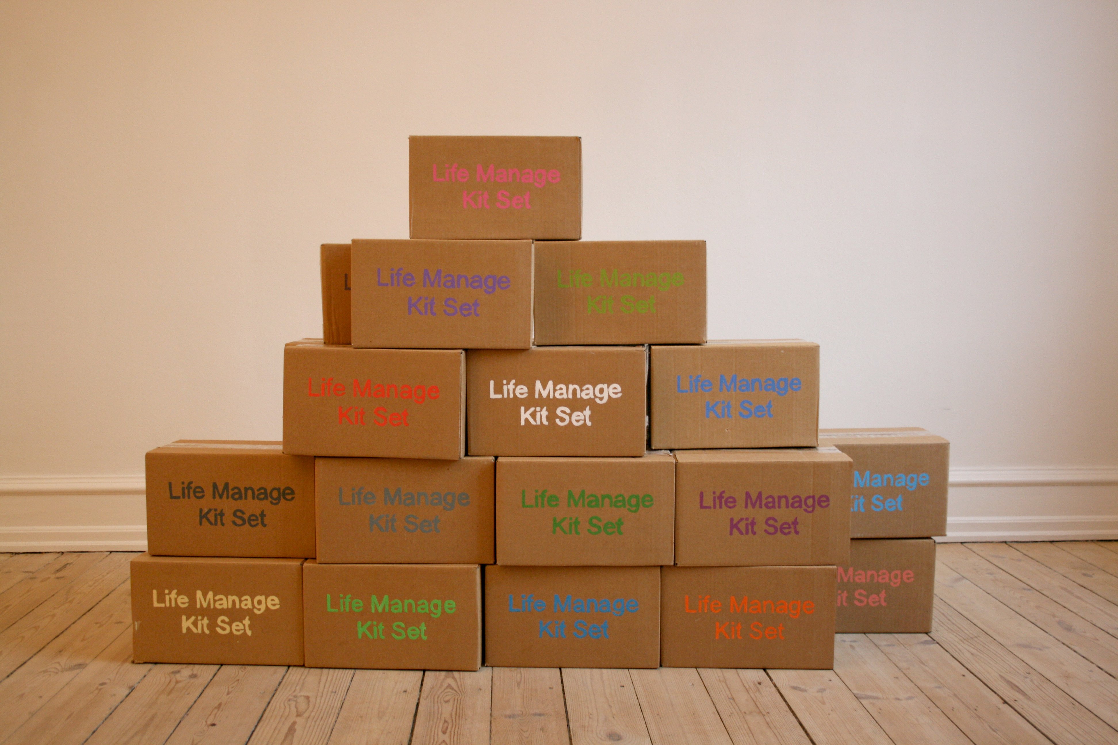 Anne Langaards life management package, at the Studenternes Galleri.