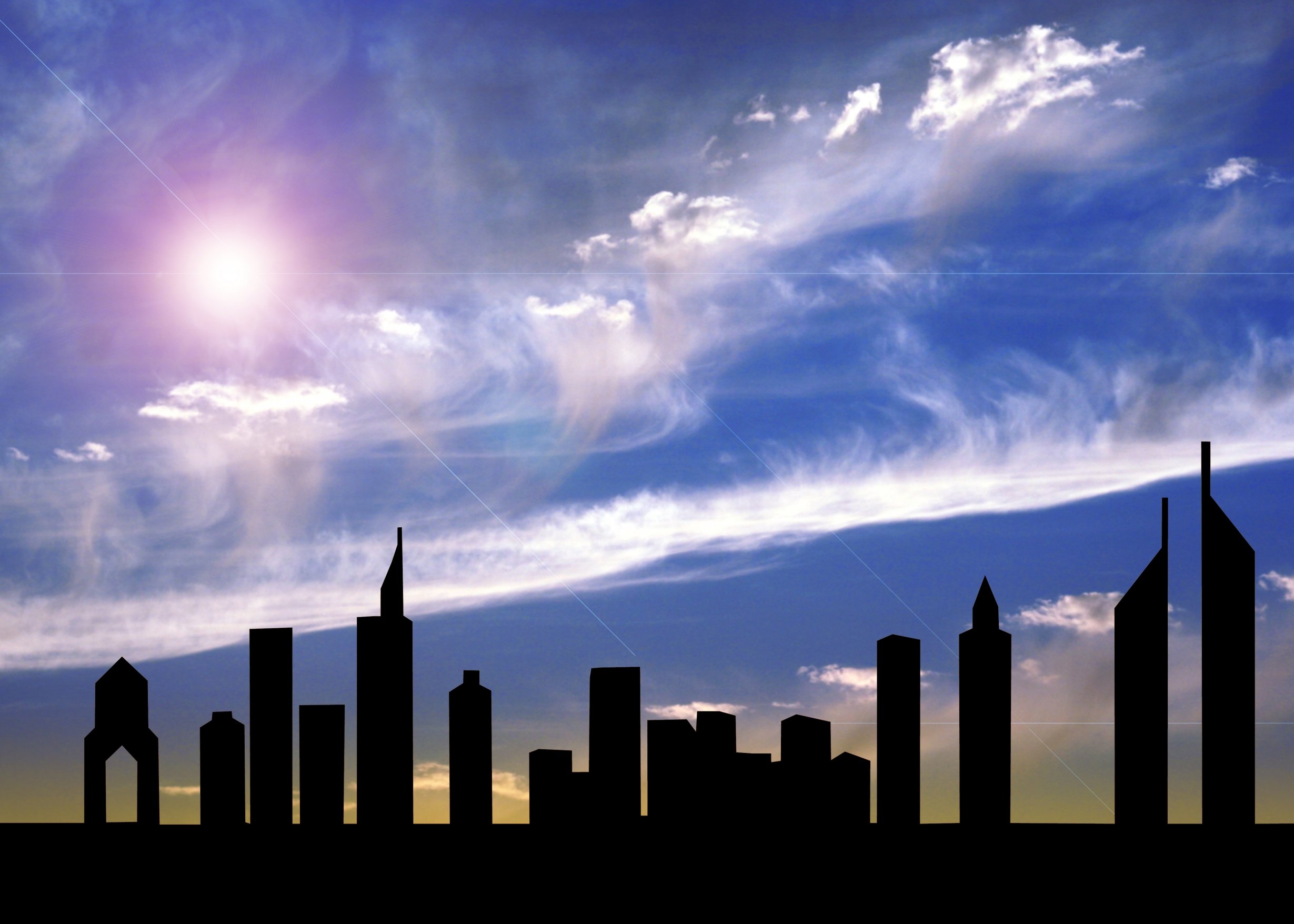 Skyline in Dubai, United Arab Emirates, the most popular host country for overseas campuses