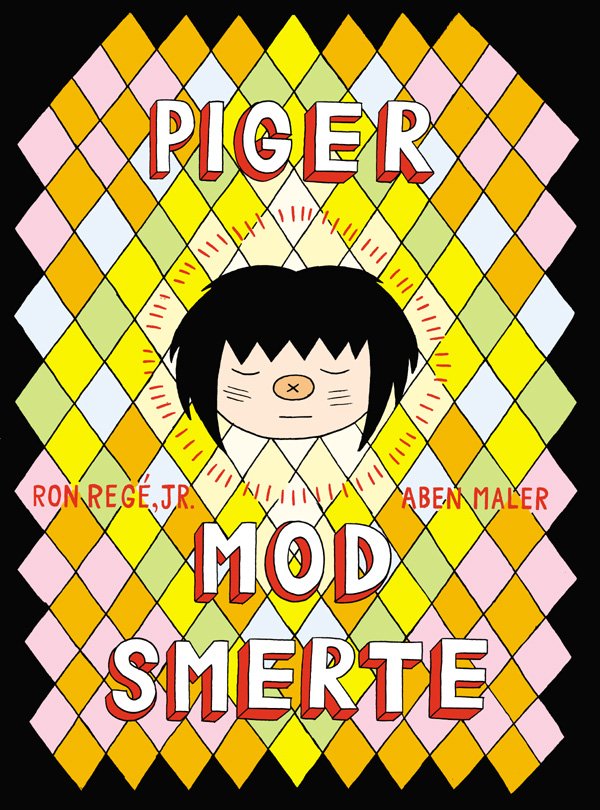 PIGER MOD SMERTE - Ron Regé Jr.'s forsidebillede til den journalistiske - og gribende - tegneserie Piger mod smerte.