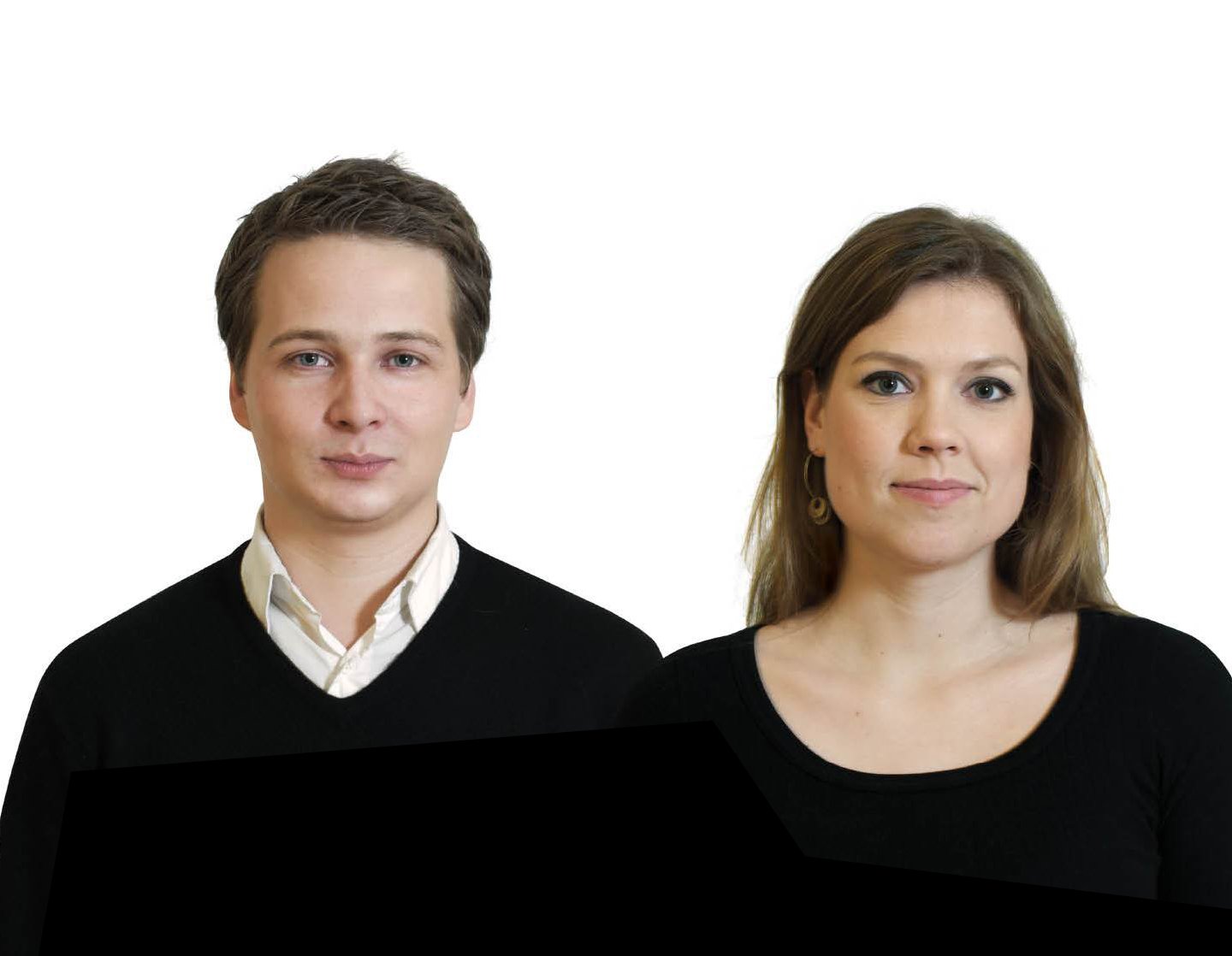 VINDERNE - De studerendes nye duo i universitetets øverste ledelse. 