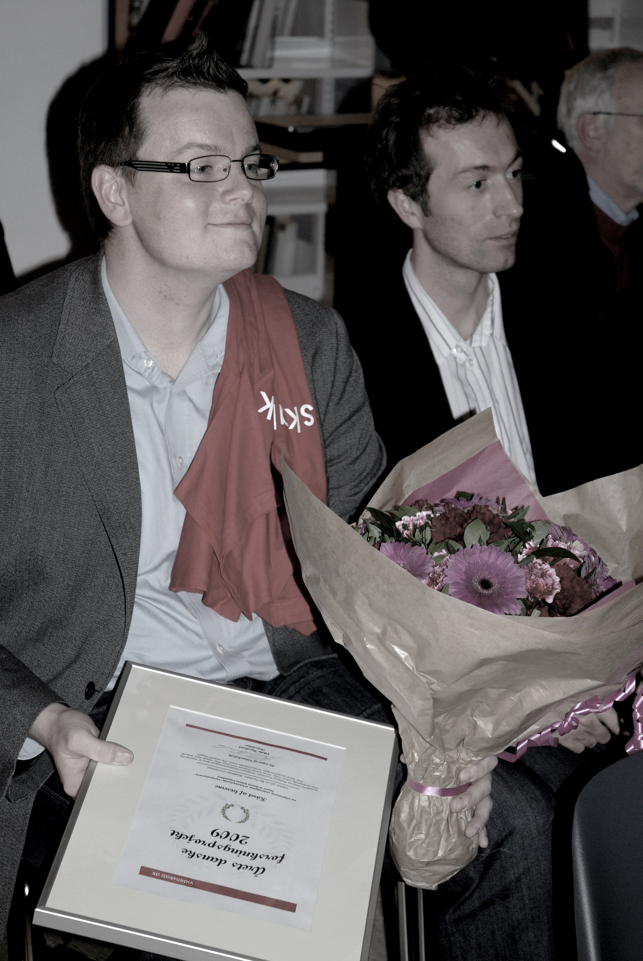 VINDER - Miljøhistoriker Bo Poulsen, tilfreds.