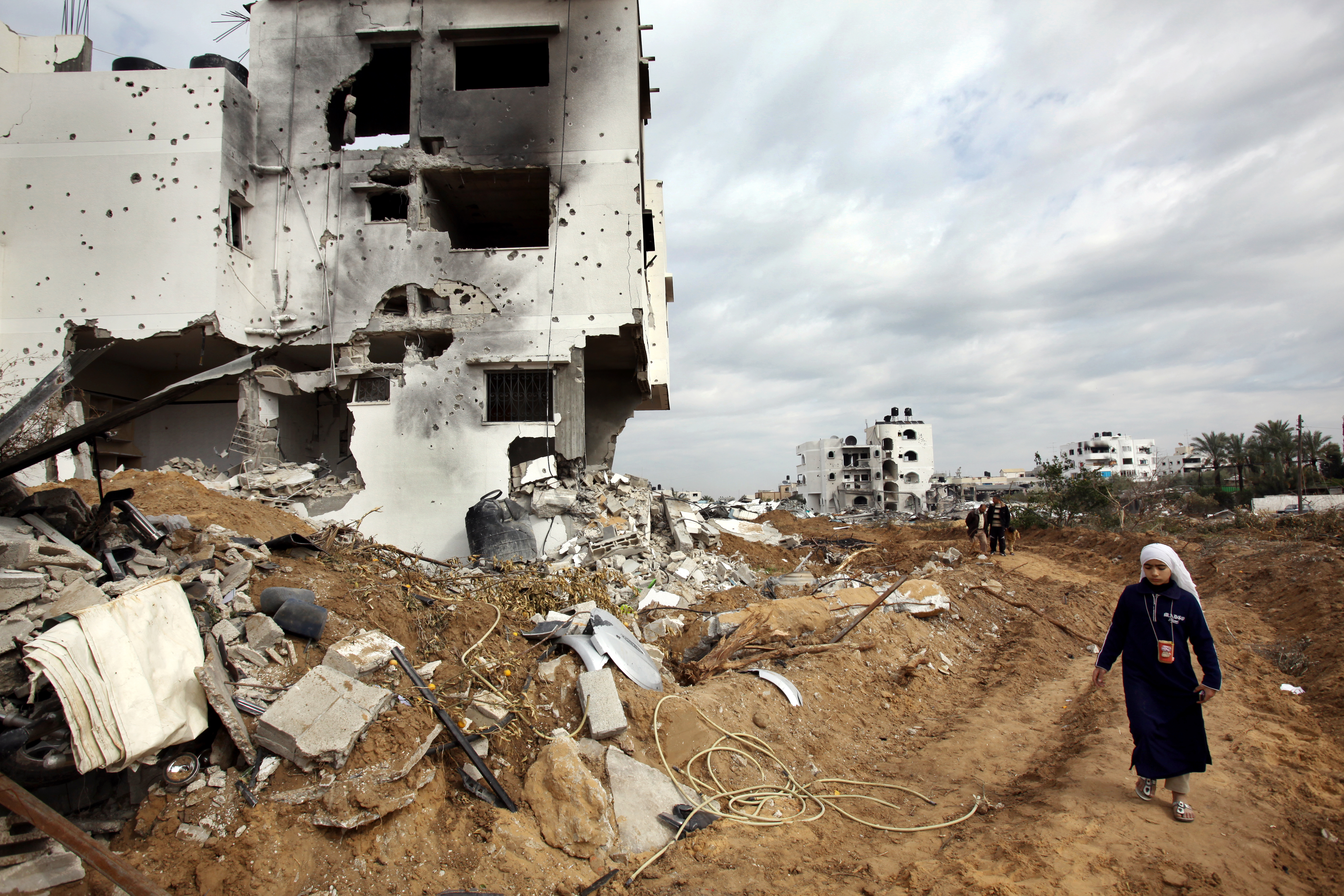 GAZA – Israels angreb på Gaza i vinteren 2008-9 gik i høj grad ud over civile bygninger. Kritikere hævder, at det var en bevidst strategi, planlagt blandt andet fra Tel Aviv Universitet. 
