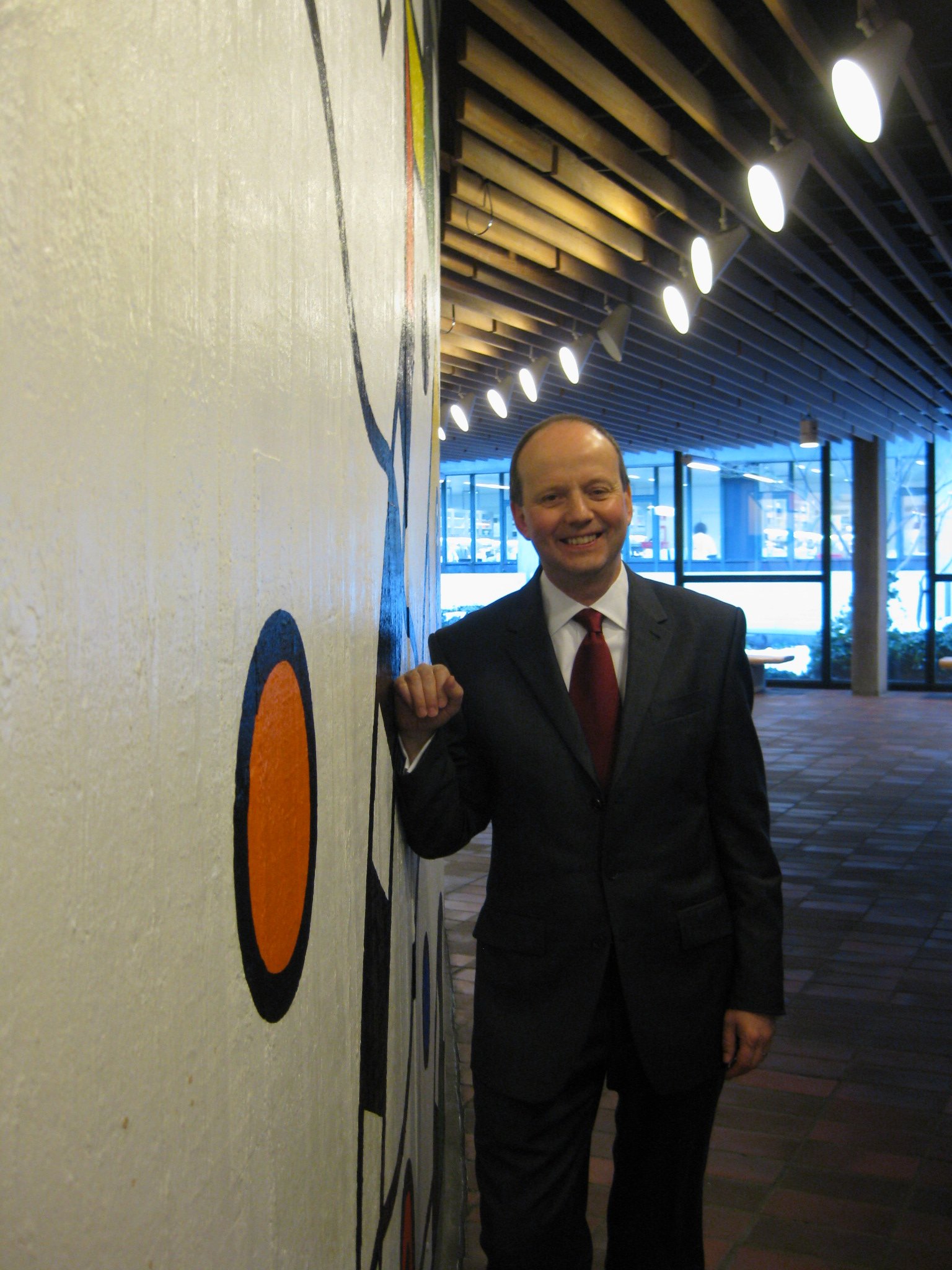 Ian Hickson in the Panum Institute buildings