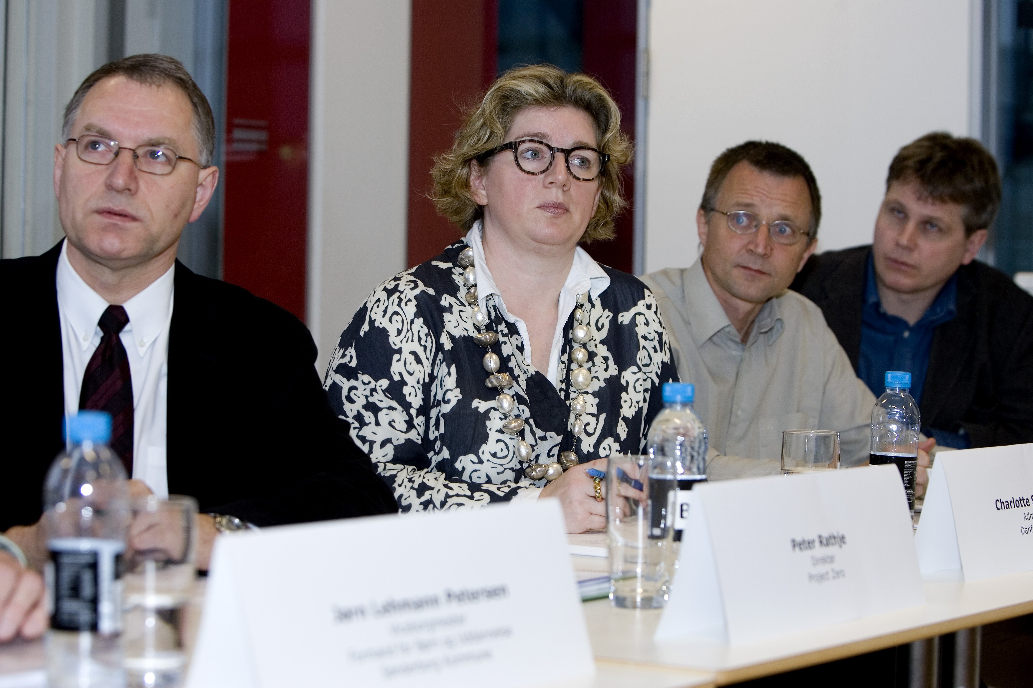 PRESSEMØDE Charlotte Sahl-Madsen ved præsentationen af House Of Science