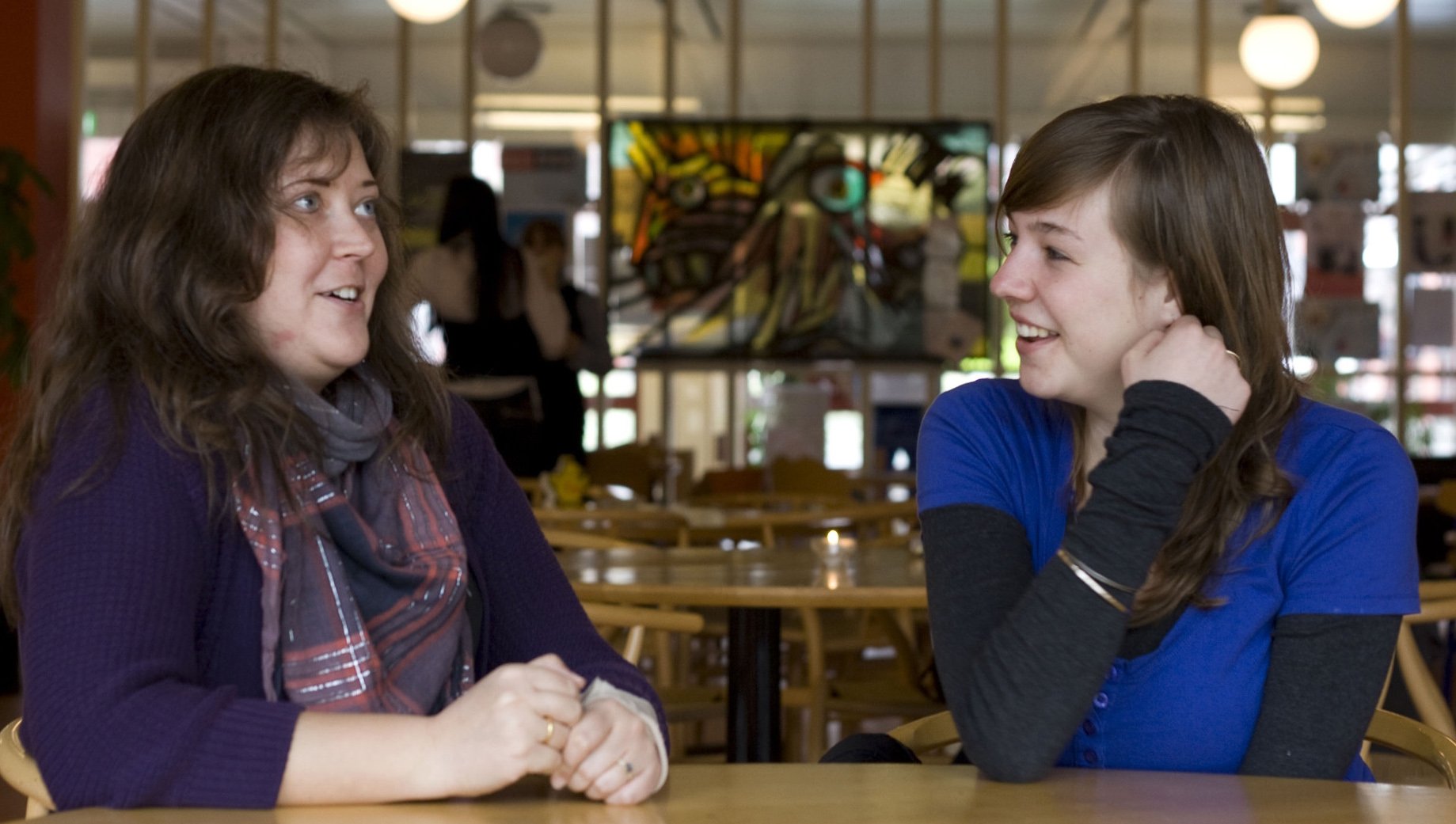 Some mentors sign up for social reasons, but there can be other benefits. One even learned to make suchi!