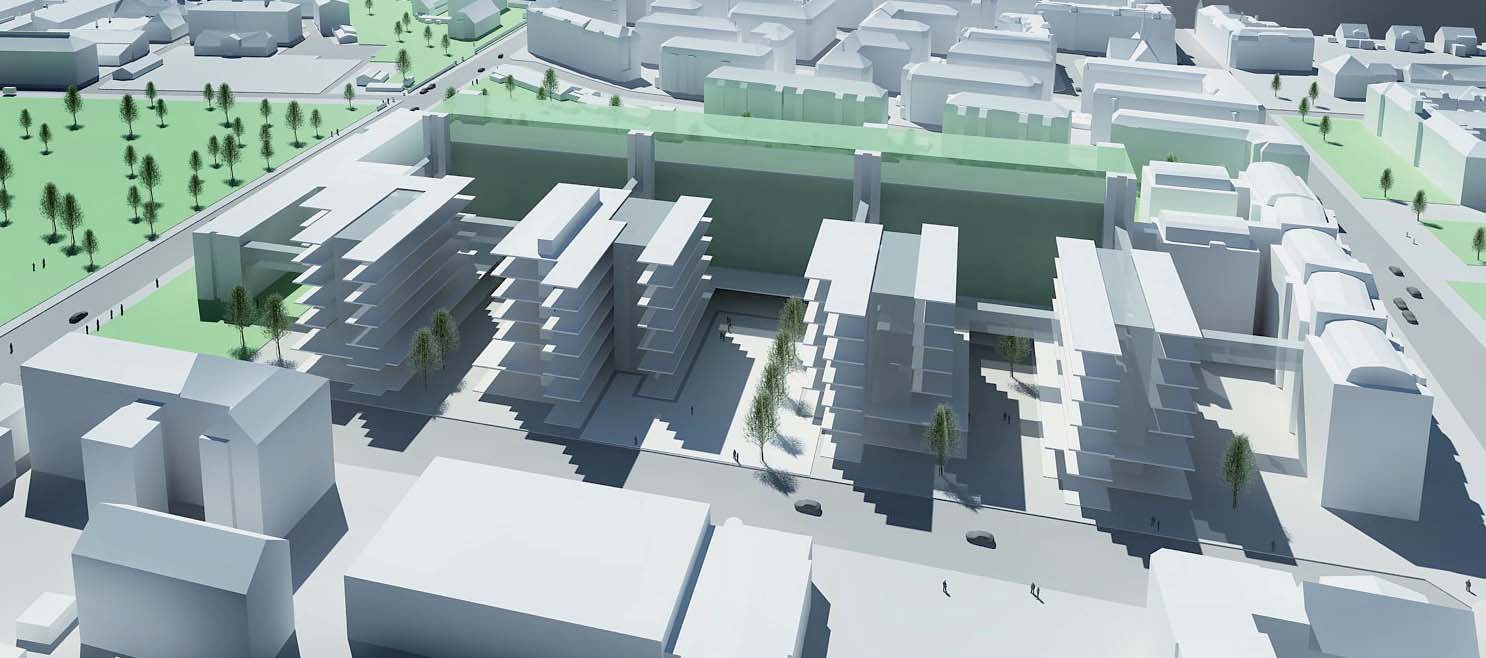 A model of the new plant centre to be opened at the Faculty of Life Sciences