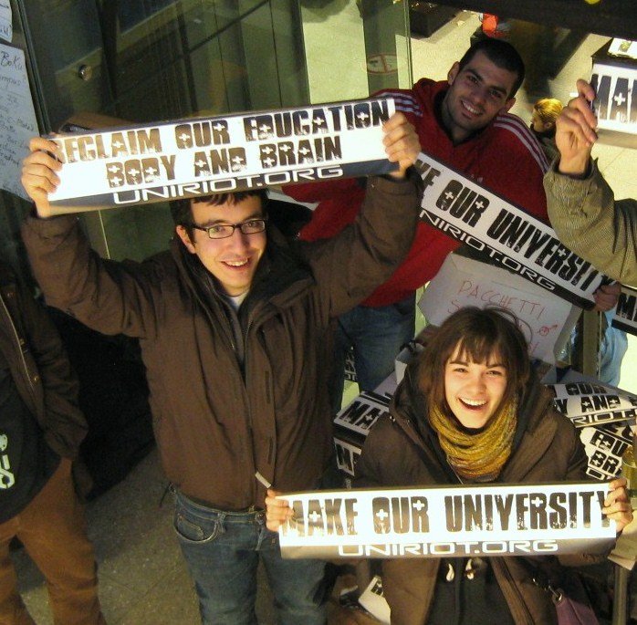 Frederico (front left), and his Italian friends, have plans