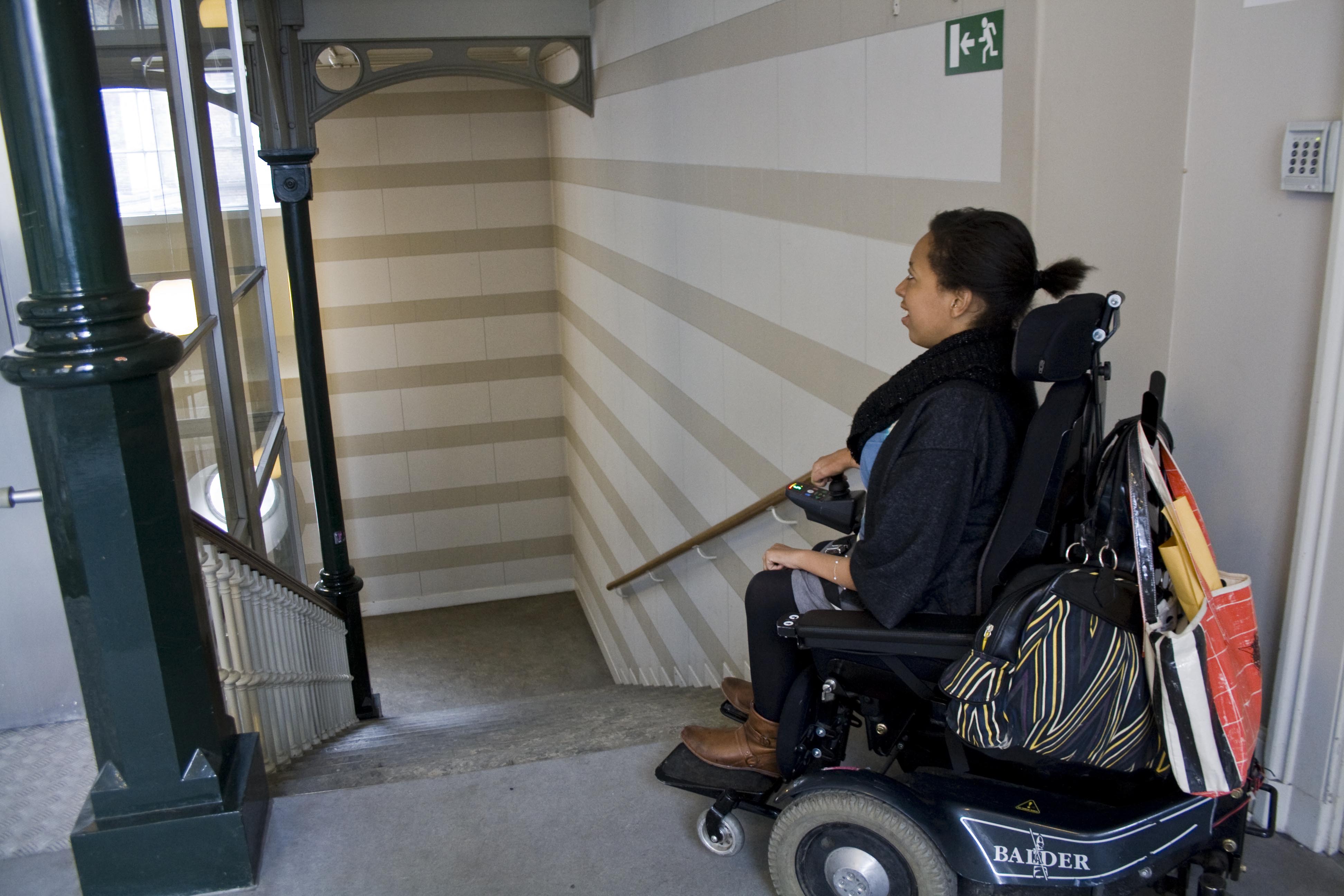 Tumu, a British psychology student, has become an expert in the CSS campus’ maze of levels and lifts