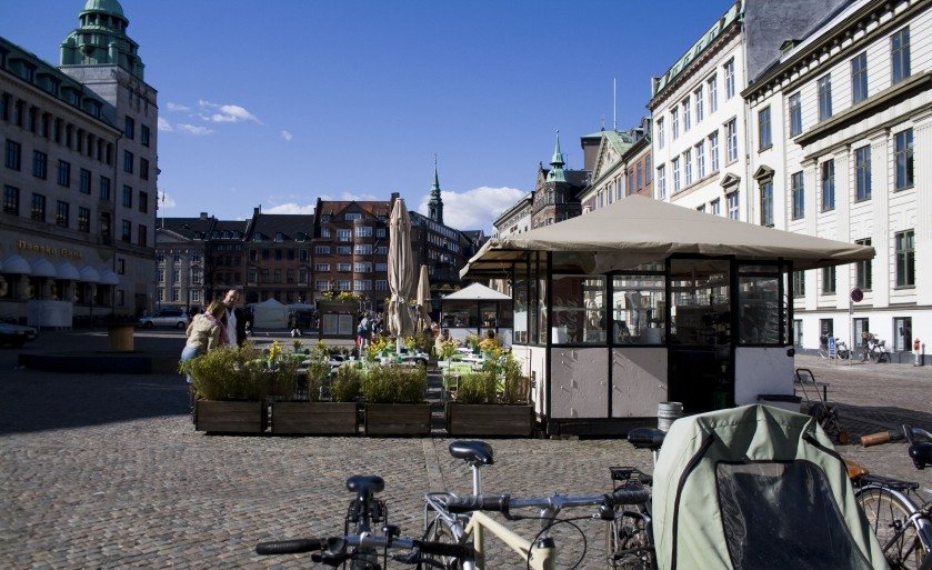 A beautiful, sunny spring day in Copenhagen