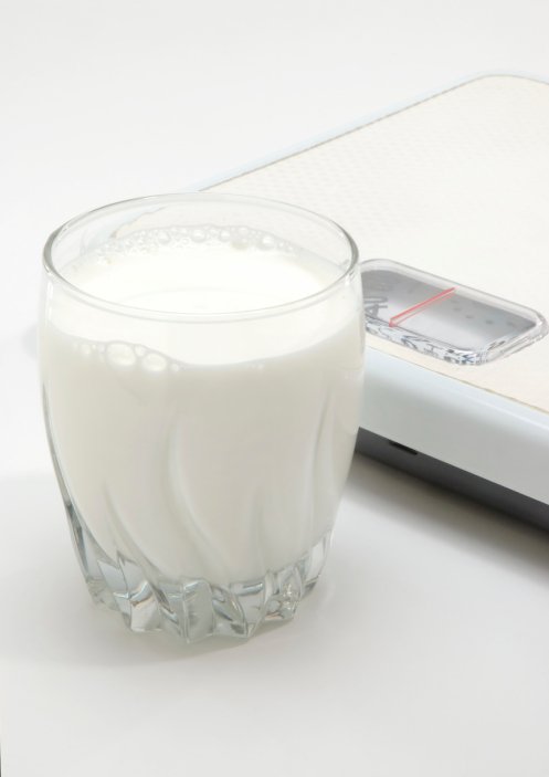 Calcium in milk hinders fat absorption in the body, a new study shows