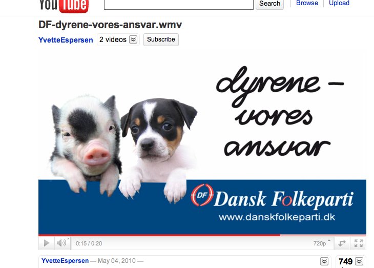 KAMPAGNER - Politikerne vil gerne påvirke dig - men ikke bare via massemedierne. I stedet går de i stigende grad går de efter at blive din personlige ven. Her er det Dansk Folkepartis kampagne for flere rettigheder til danske dyr.