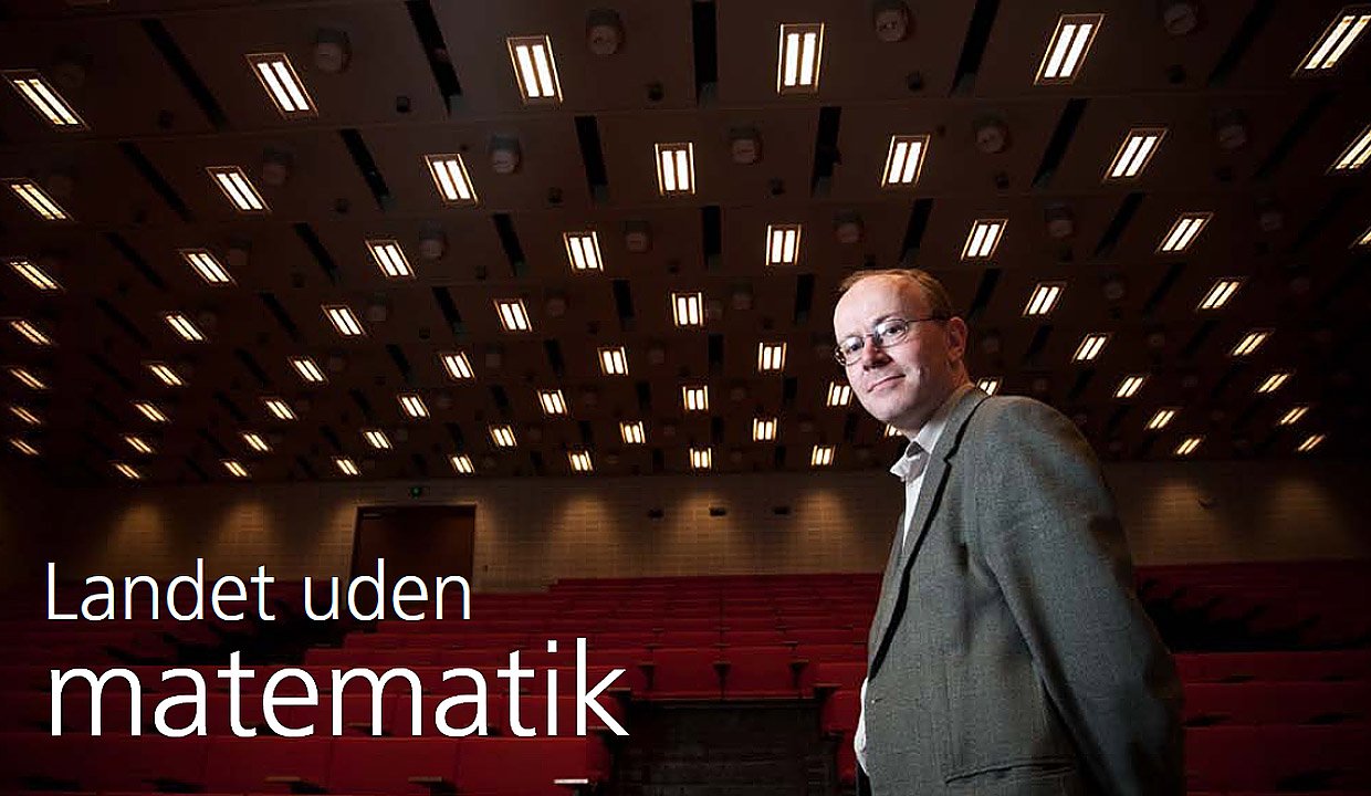 ALARM – Carl Winsløw advarer om, at der vil stå kinesere og indere ved danske matematiktavler inden længe, hvis bøtten ikke bliver vendt.