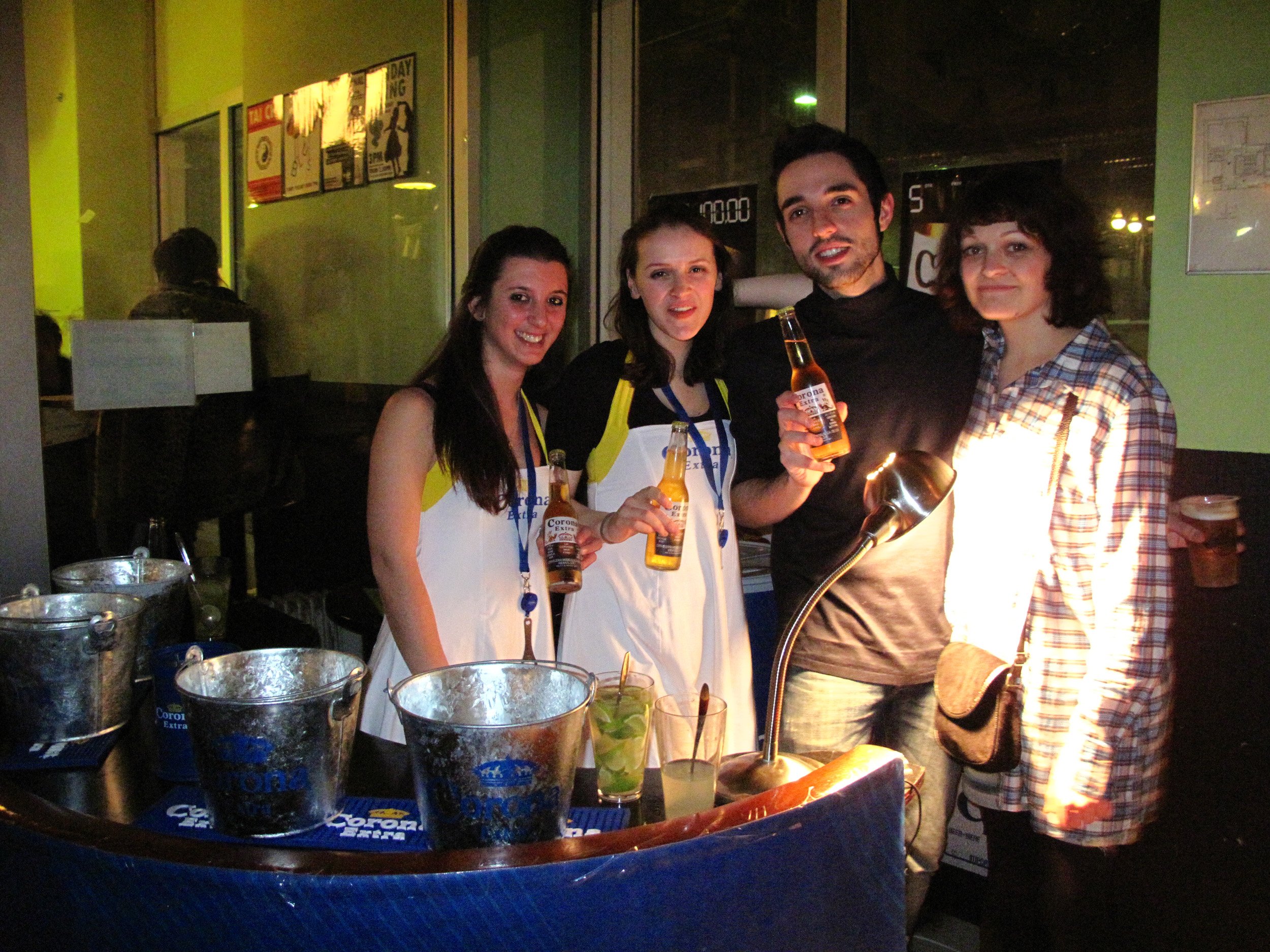 University of Copenhagen students at the Studenterhuset's popular international café