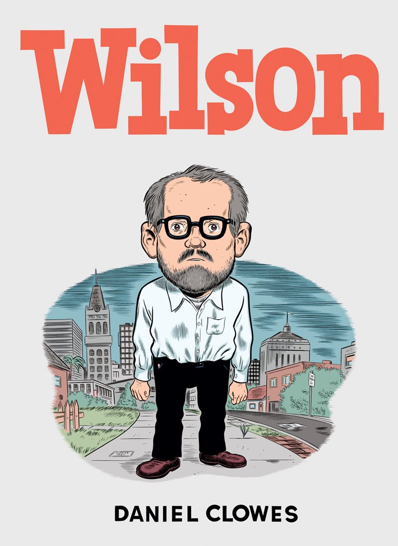 STRANDET - Den opblæste taber Wilson forsøger at stykke sit liv sammen i Daniel Clowes grafiske roman af samme navn. Læs et uddrag nedenfor.