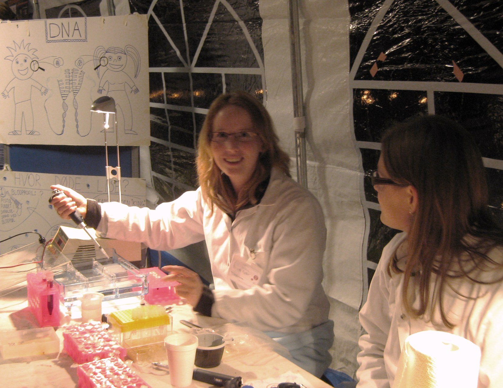 Faculty of Life Sciences at the Copenhagen Night of Culture in 2009 