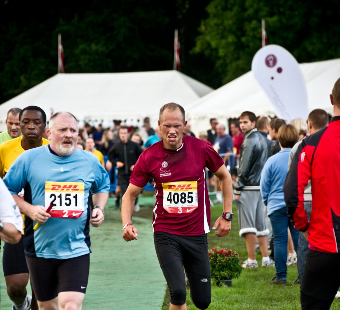 Runner from Ellgaard Lab, University of Copenhagen. The team finished seventh