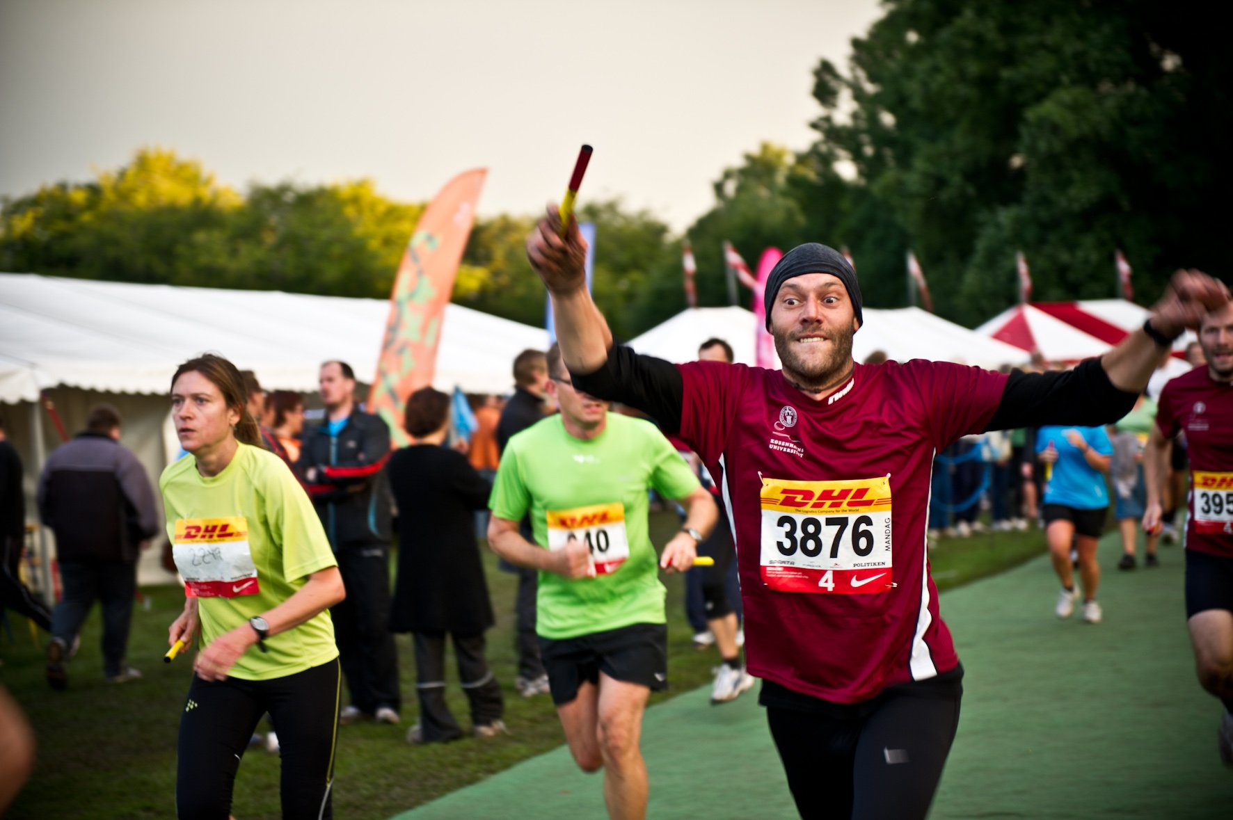 DHL fun run Monday evening may have turned the tables on favourite teams