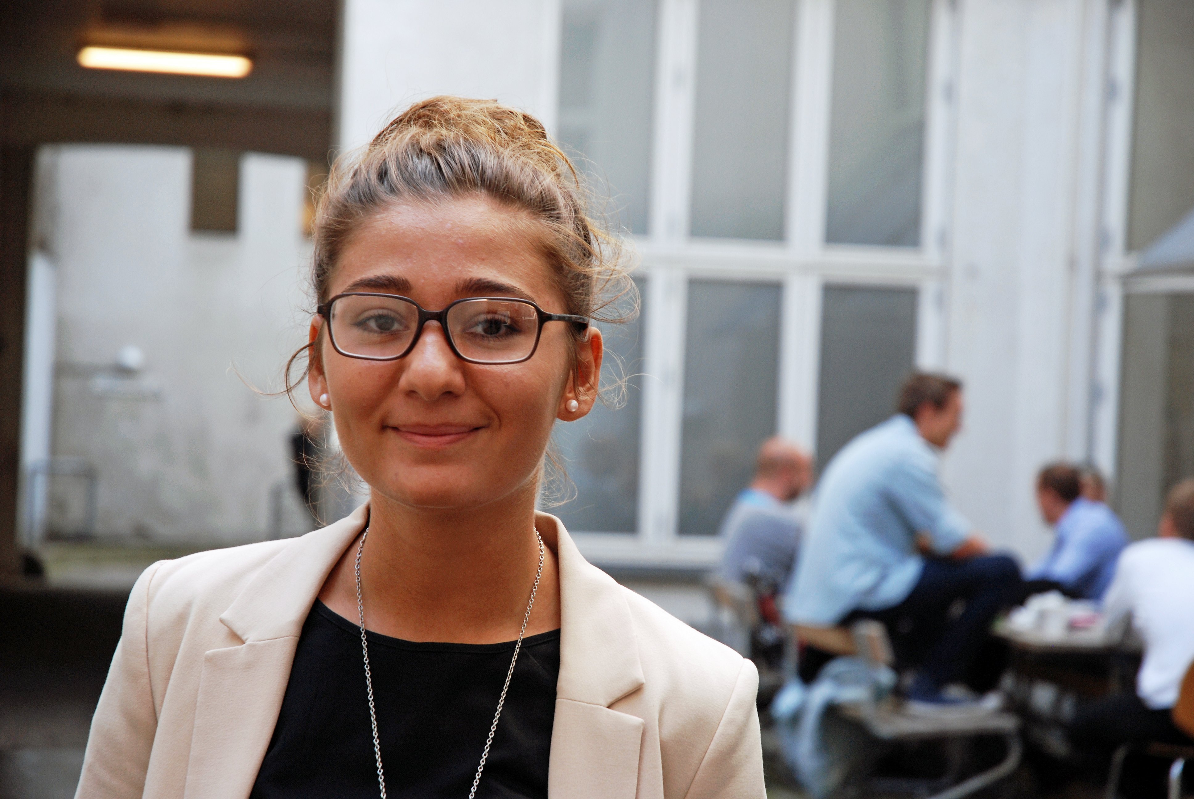 Nida Koca er lige startet på tredje semester på Jura.