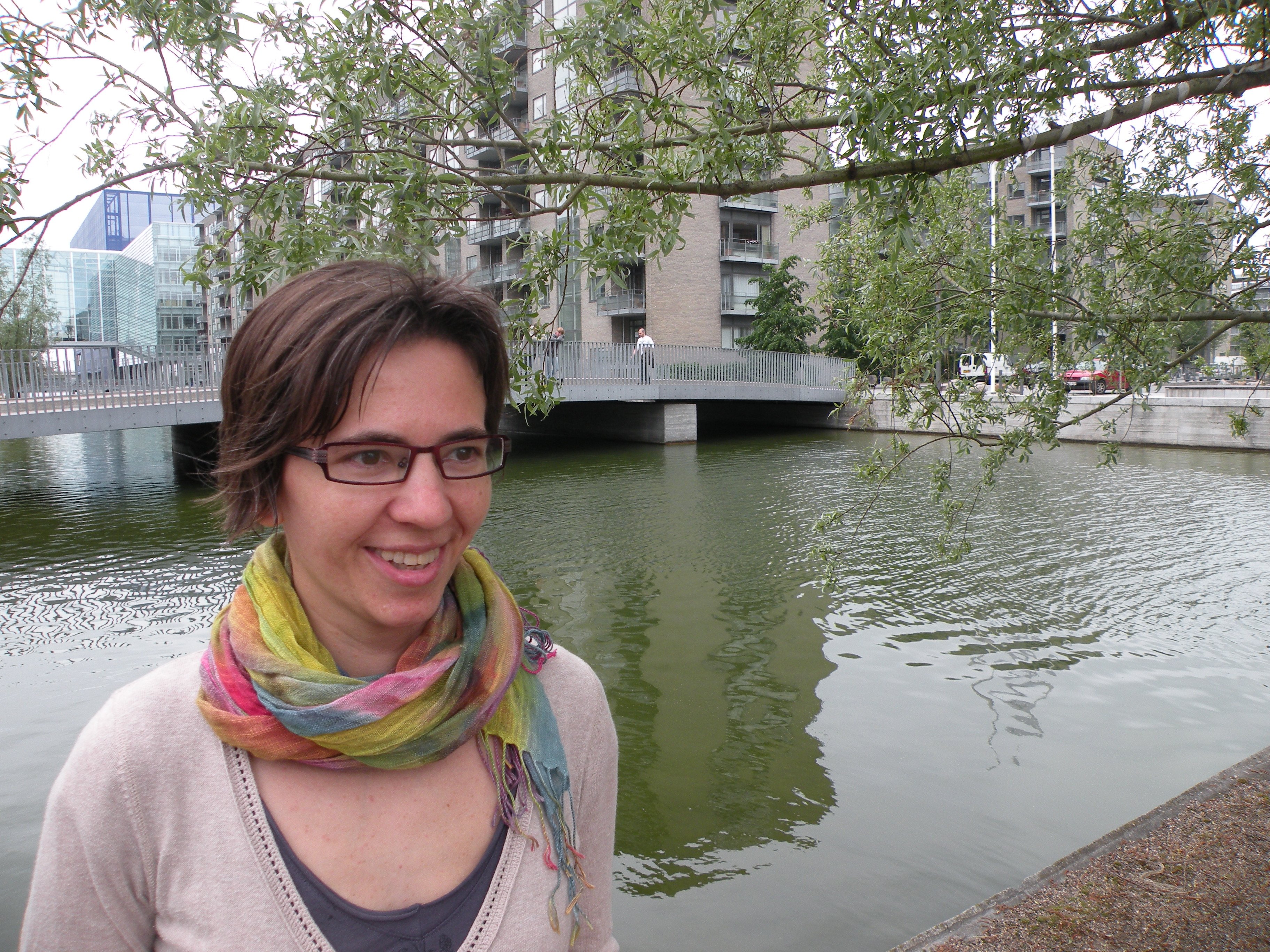 Merike Jürna at Campus South. PhDs’ motives to learn are not work-related, she says