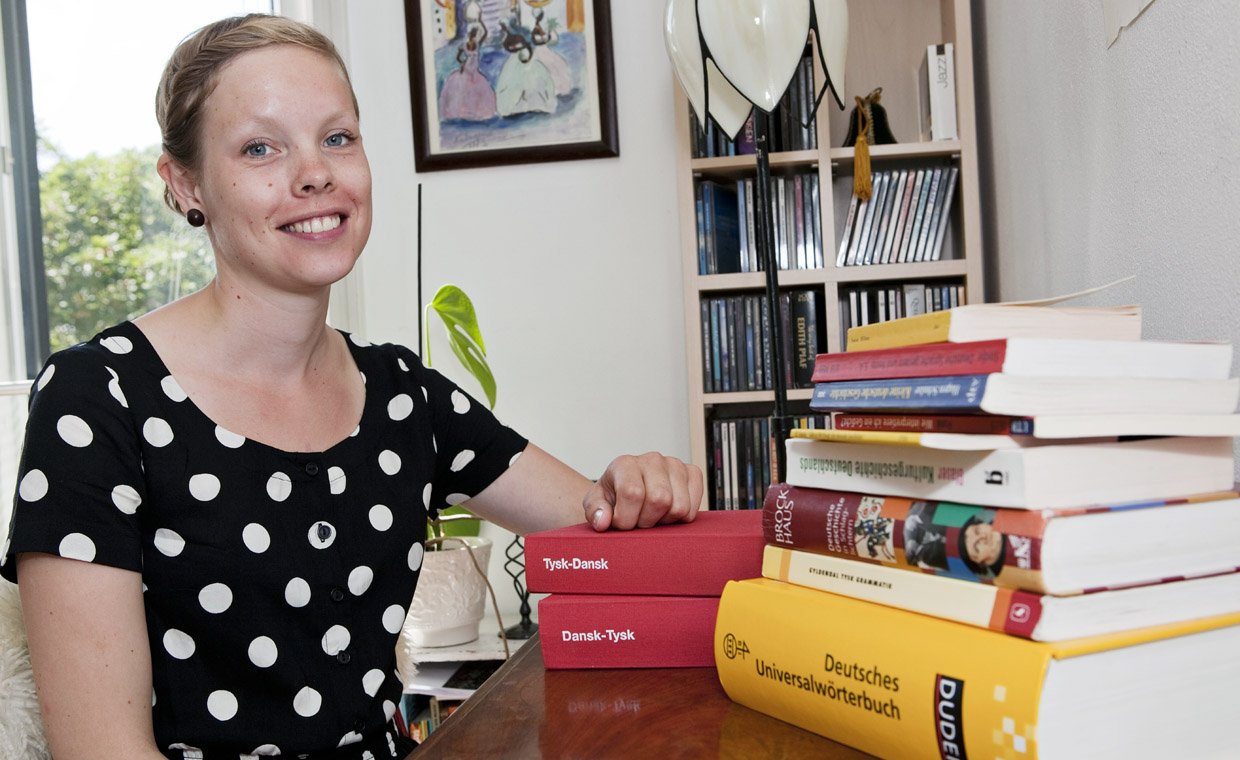 GARVET STARTER – Nanna Leonora Lausvig fulgte sin mavefornemmelse og besluttede sig for et nyt studie, selvom hun vil løbe tør for SU på et tidspunkt.