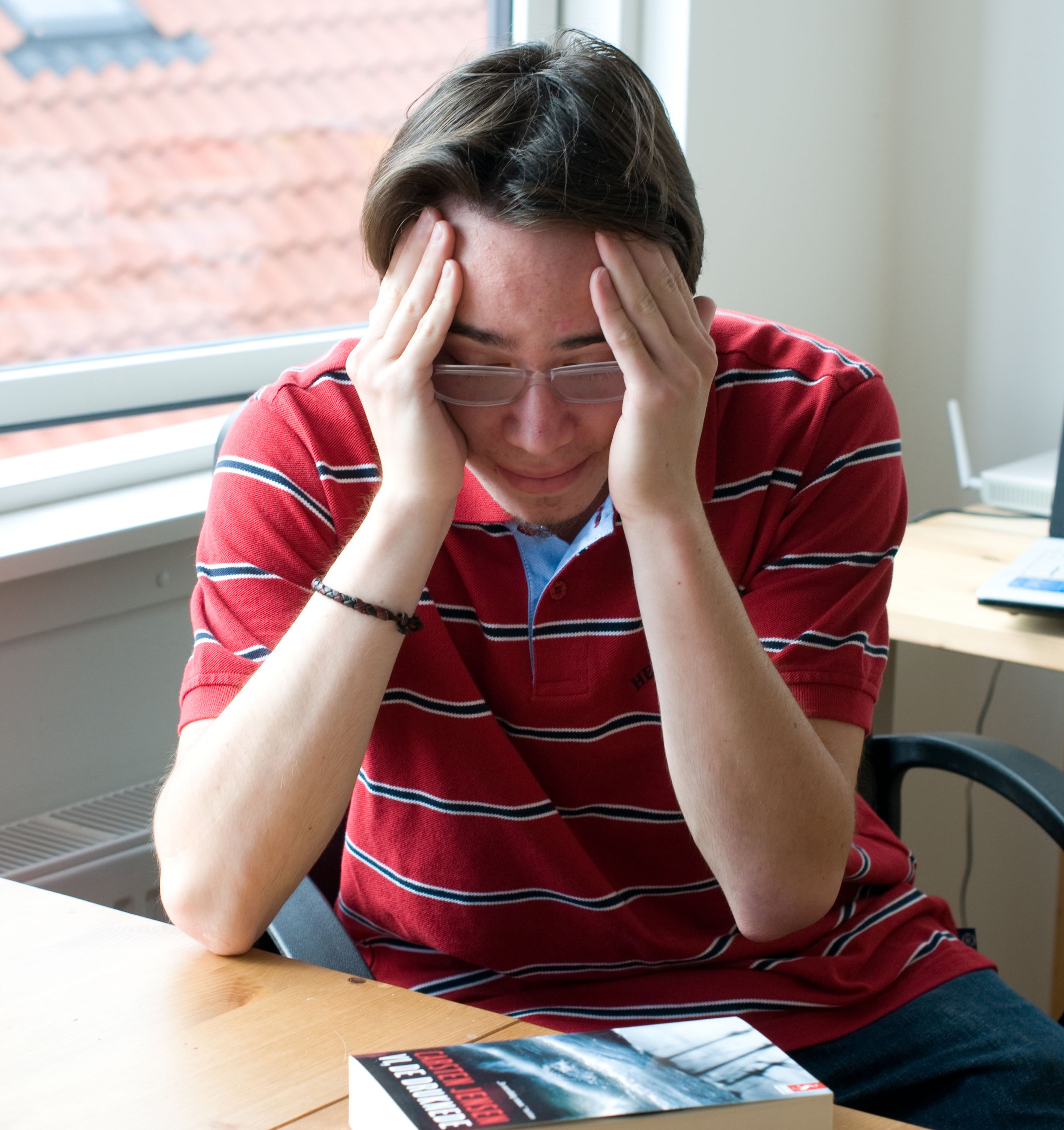 After a year in Denmark, Italian student Riccardo knows only basic Danish. He gets by in English, and with his bilingual dictionary