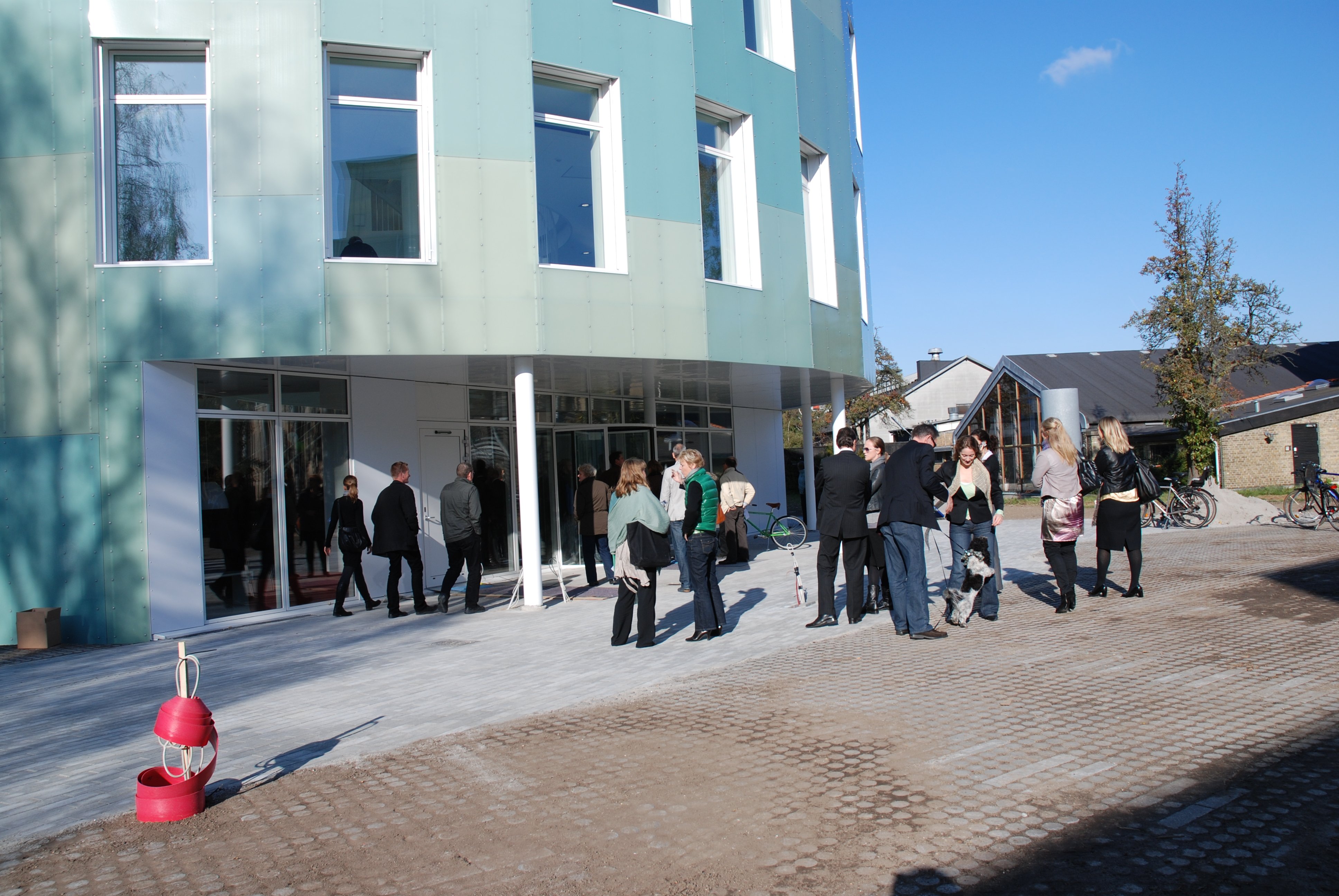 The Green Lighthouse was opened last year, and is one of the University of Copenhagen's climate, and heating bill, initiatives