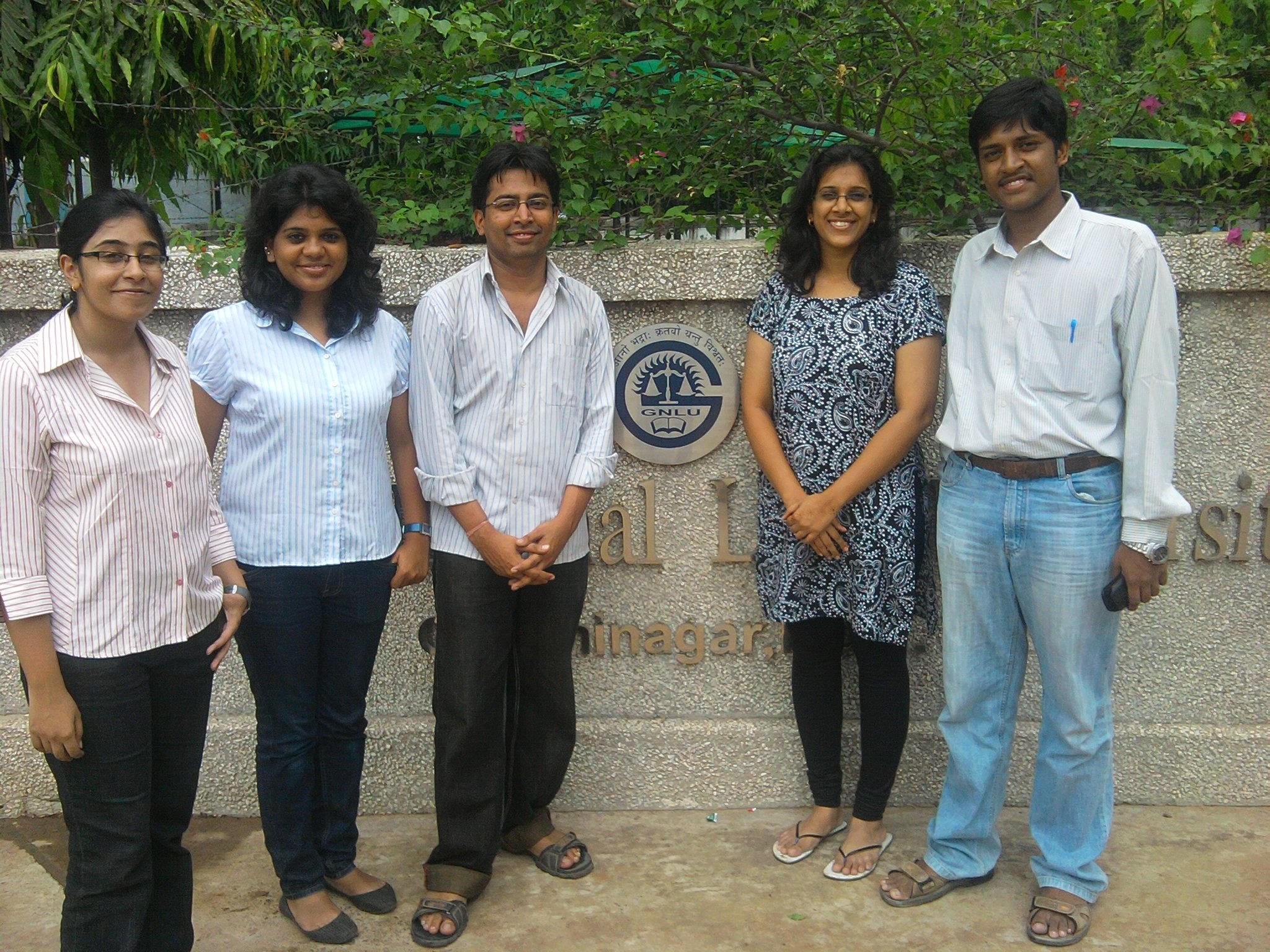 A picture of the Indian team before the Copenhagen competition. The University Post has not yet been able to ascertain who is who on the picture.