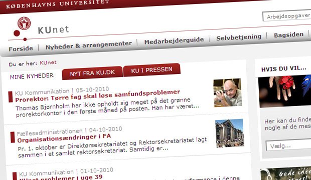 Til juli får de studerende og ansatte nyt KUnet, der har været undervejs i tre år.