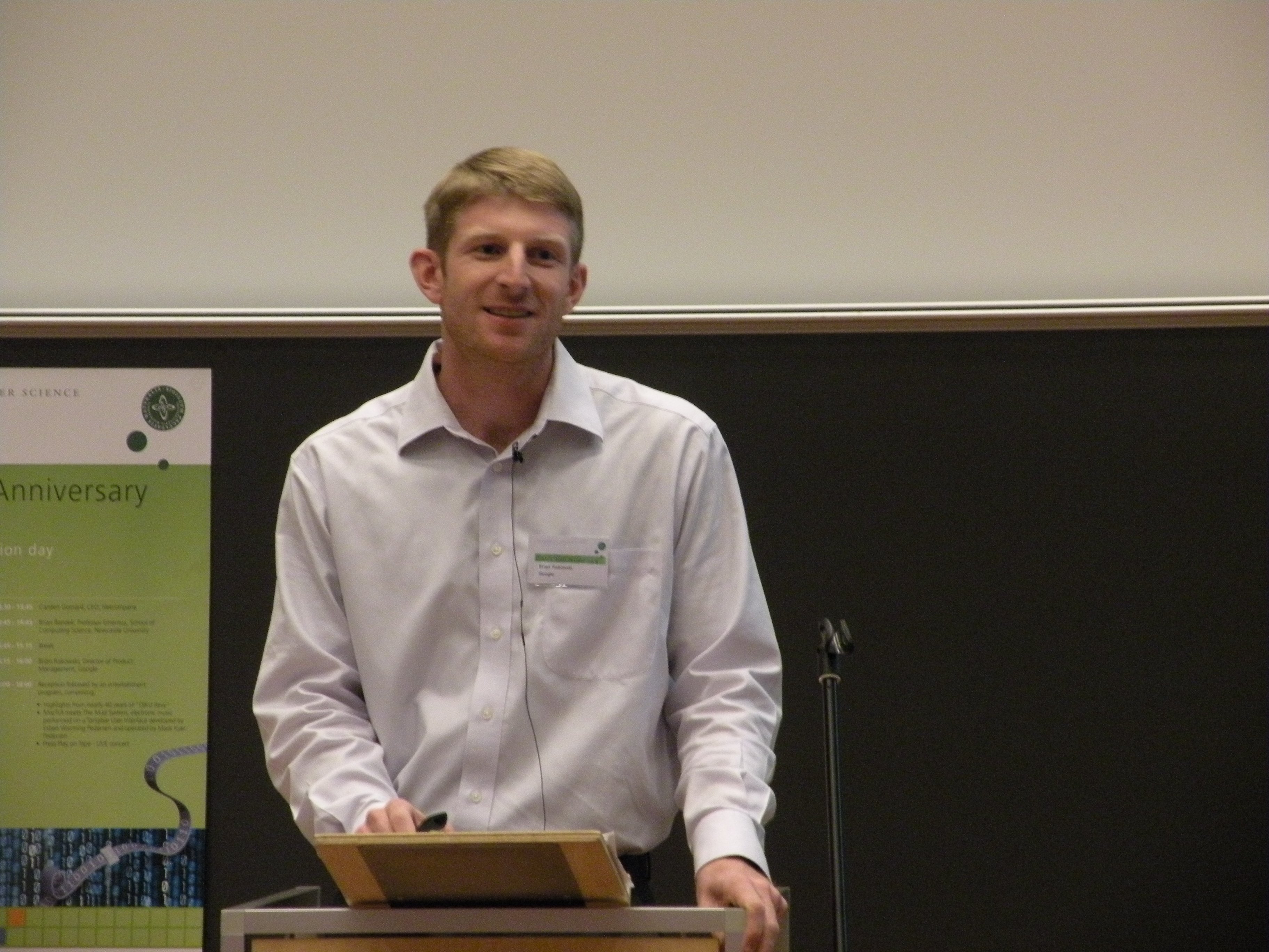 Google's Brian Rakowski developed the Chrome browser