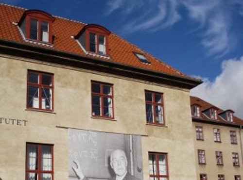 Entrance of the Niels Bohr Institute in Blegdamsvej