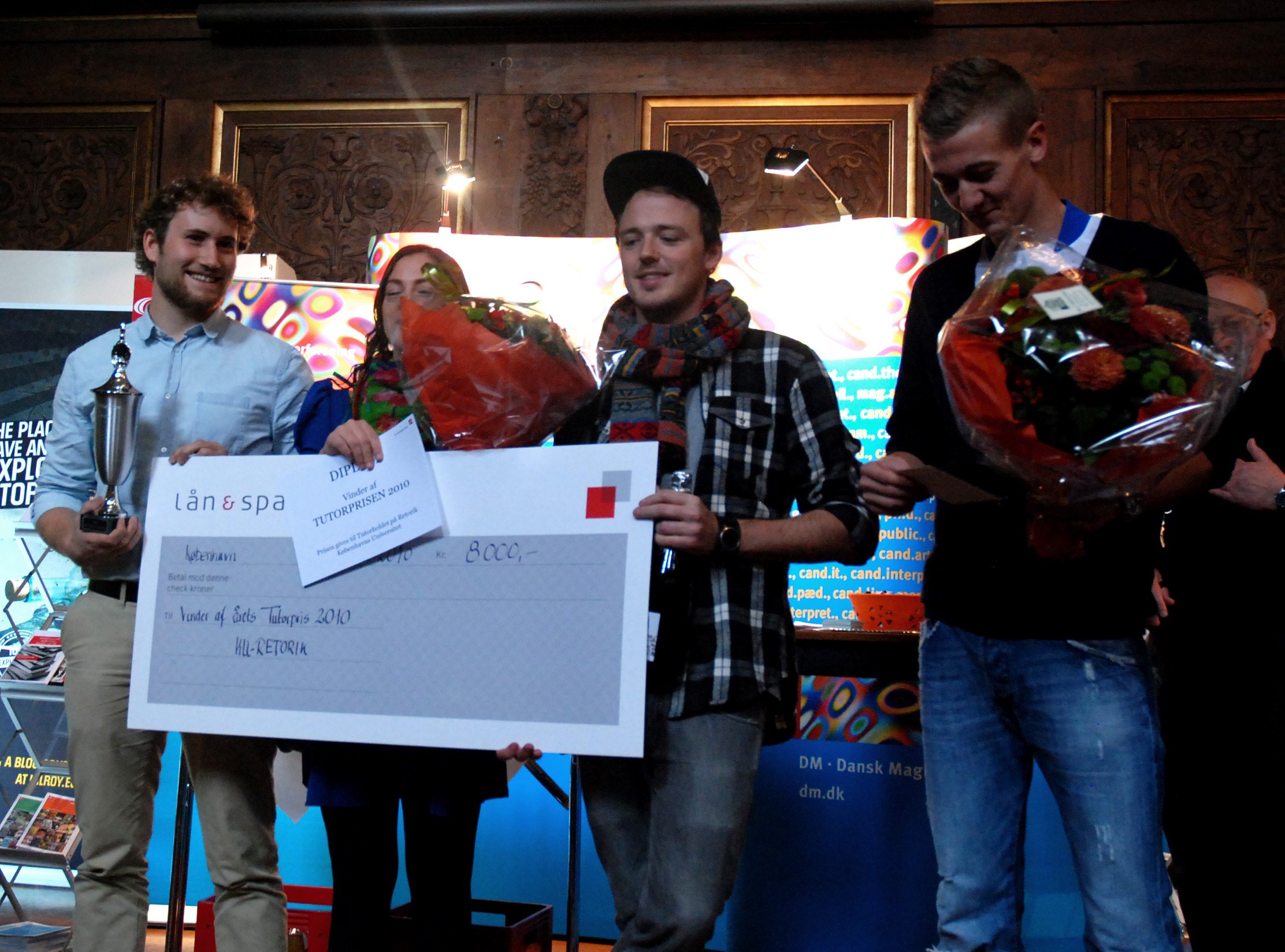 MIX - Tutorerne fra Retorik vandt blandt andet, fordi de havde tilrettelagt et rusprogram, der bød på en god blanding mellem faglighed og fest. 