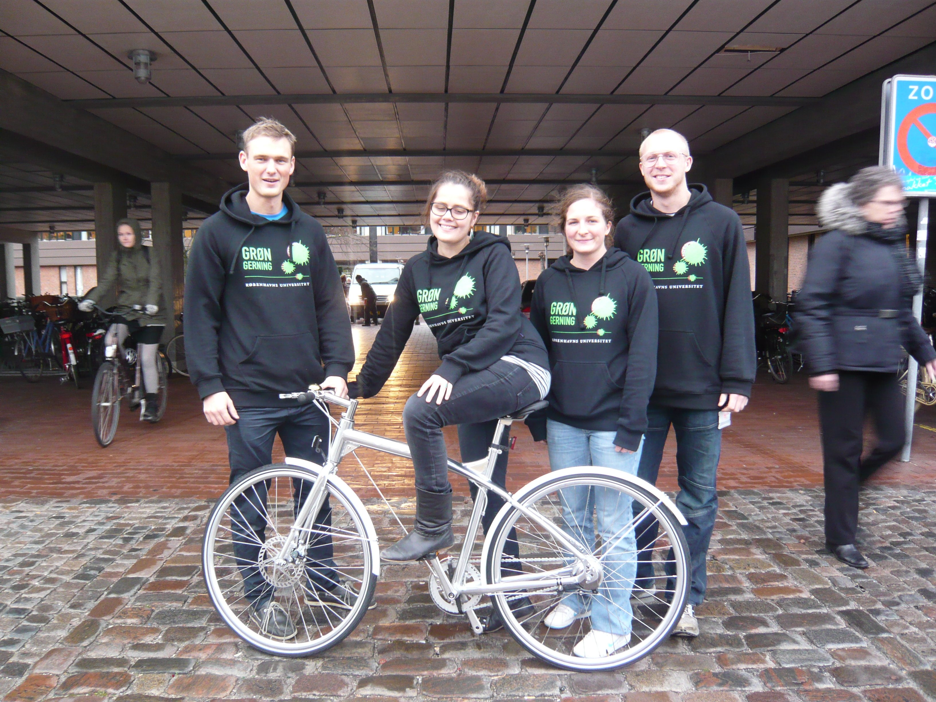 Green Campus volunteers at the Faculty of Health
