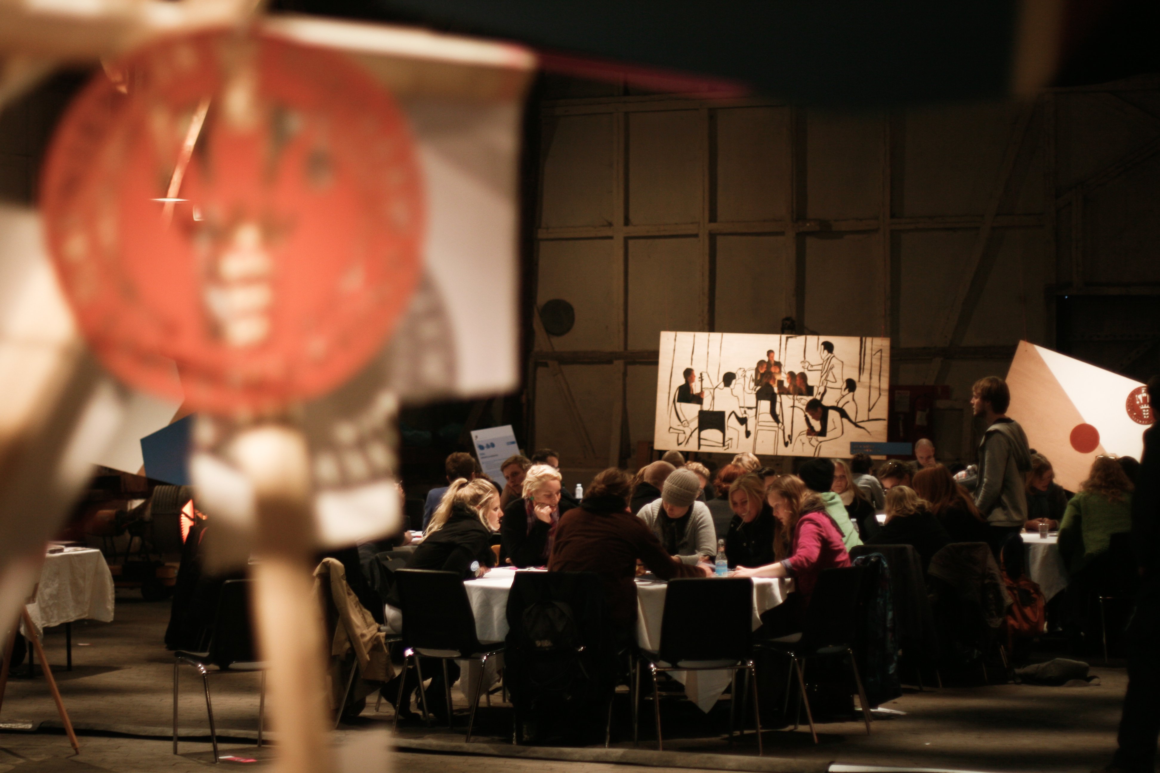 DISKUSSION - Der var god stemning på Christiania, da omtrent 100 studerende diskuterede visioner for god uddannelse. Et godt planlagt, men beskedent besøgt arrangement.