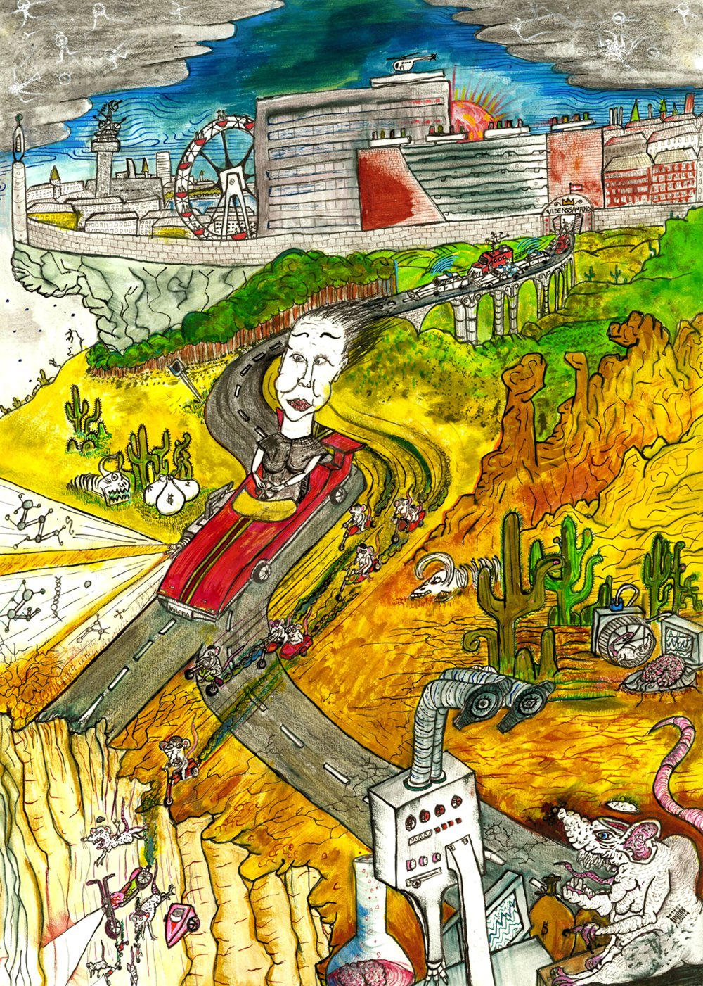 PENKOWA-SAGEN - Kunstnerisk fortolkning af Meik Brüsch.