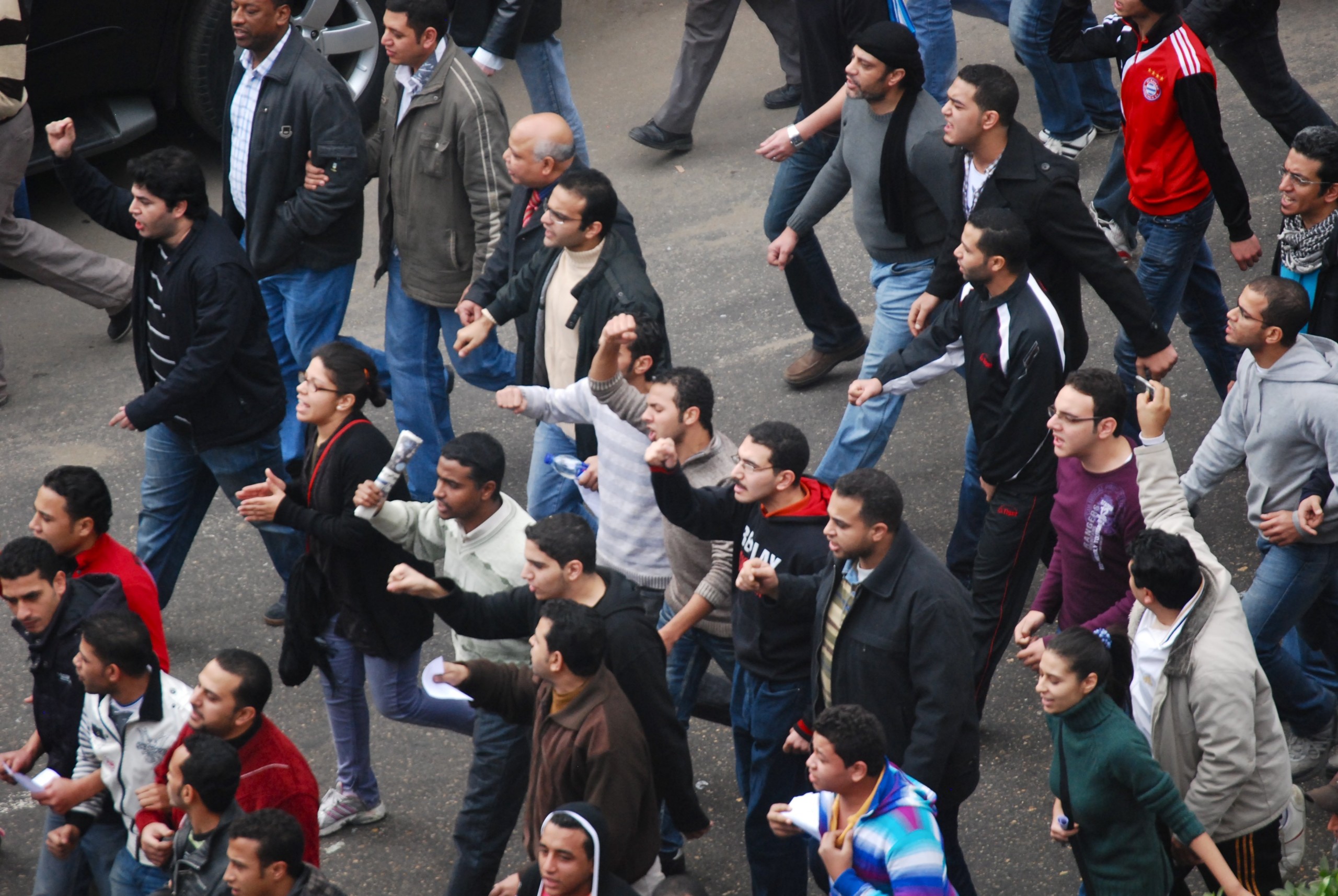 Pictures from 28 January demonstrations. University Post contact has been in the thick of the Cairo unrest for the last 10 days