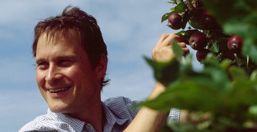 Chef Claus Meyer in harmony with nature