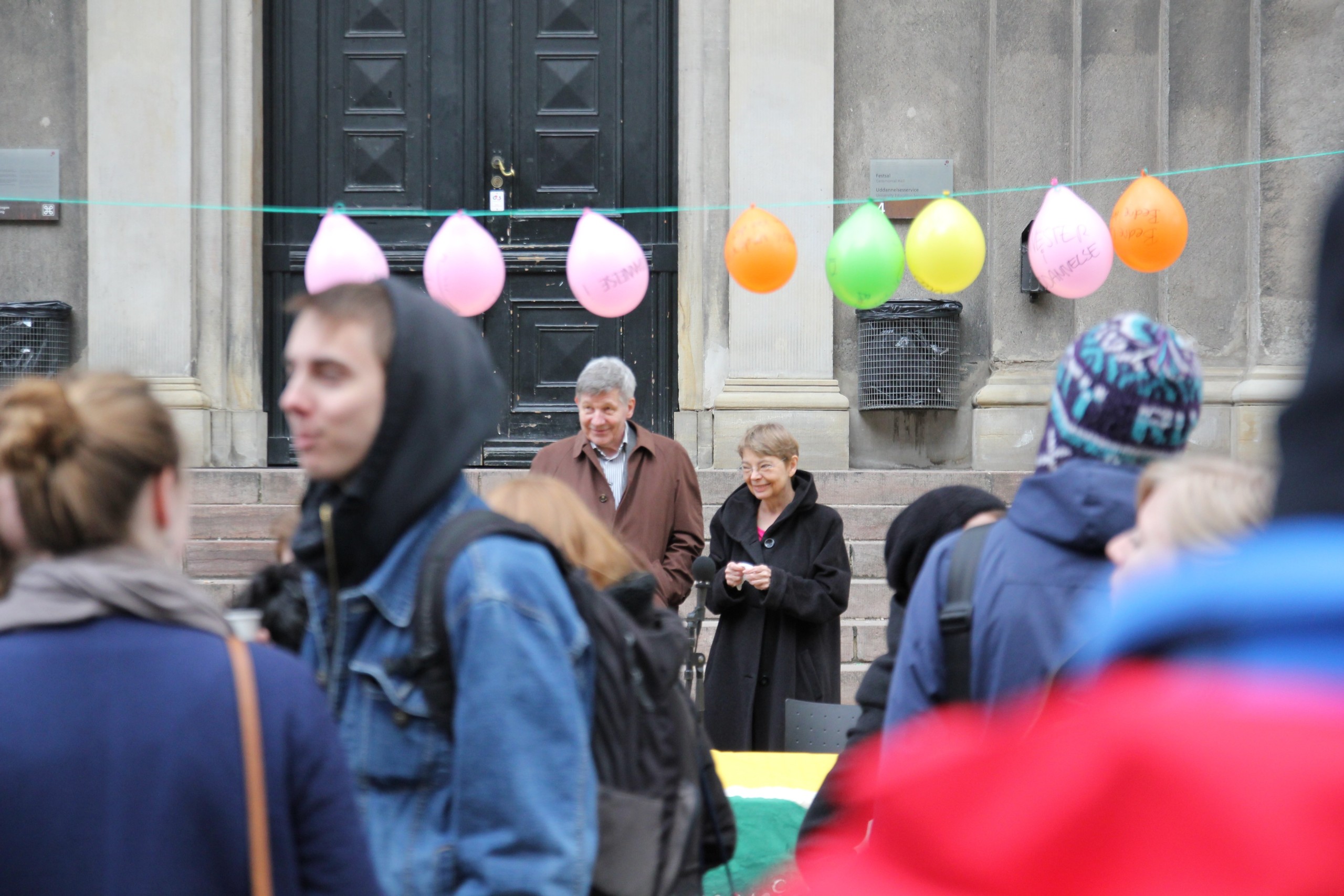 TEAM - Rektor Ralf Hemmingsen med dekan Kirsten Refsing.