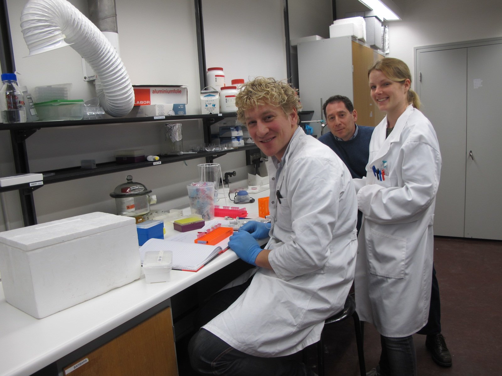Students from the Faculty of Pharmaceutical Sciences at a recent photo shoot