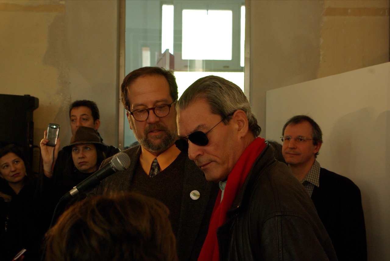 American author, Paul Auster, at an earlier event: He will be appointed an honorary alumnus by the University of Copenhagen on 13 May