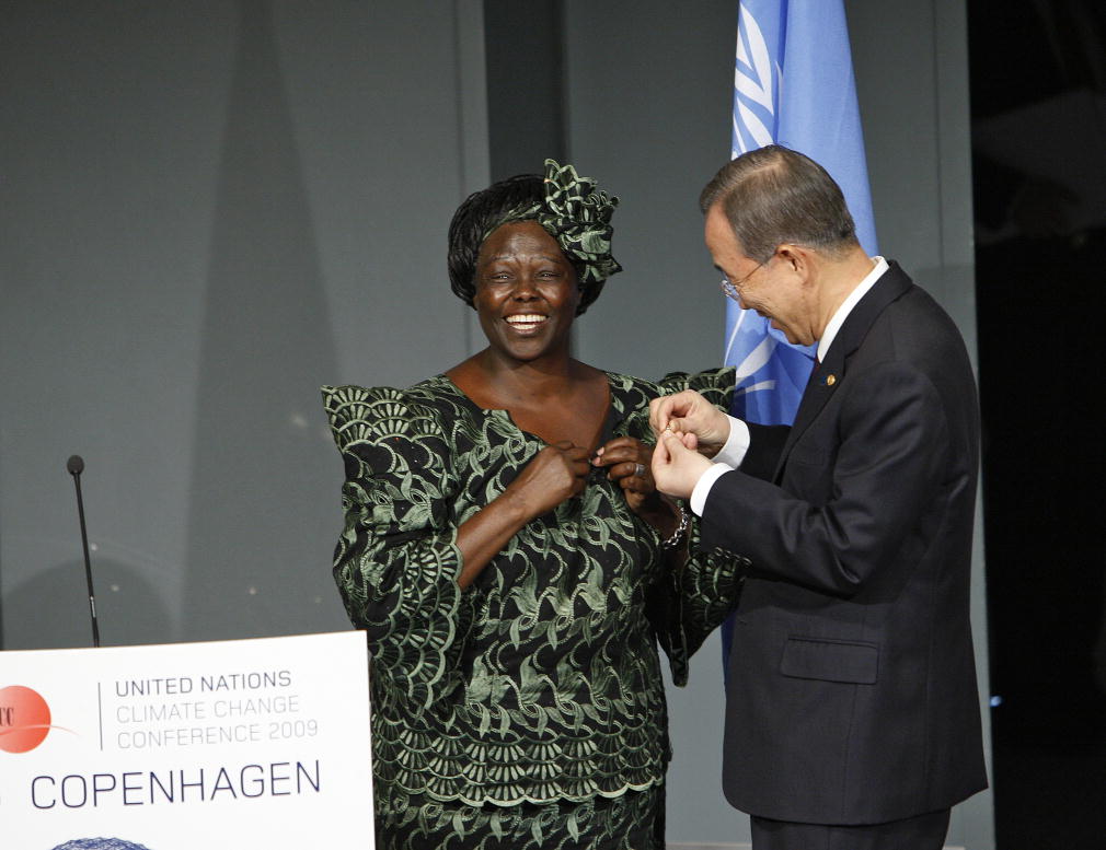 Wangari Maathai has been heralded as a symbol of democracy, peace, human rights and environmental conservation