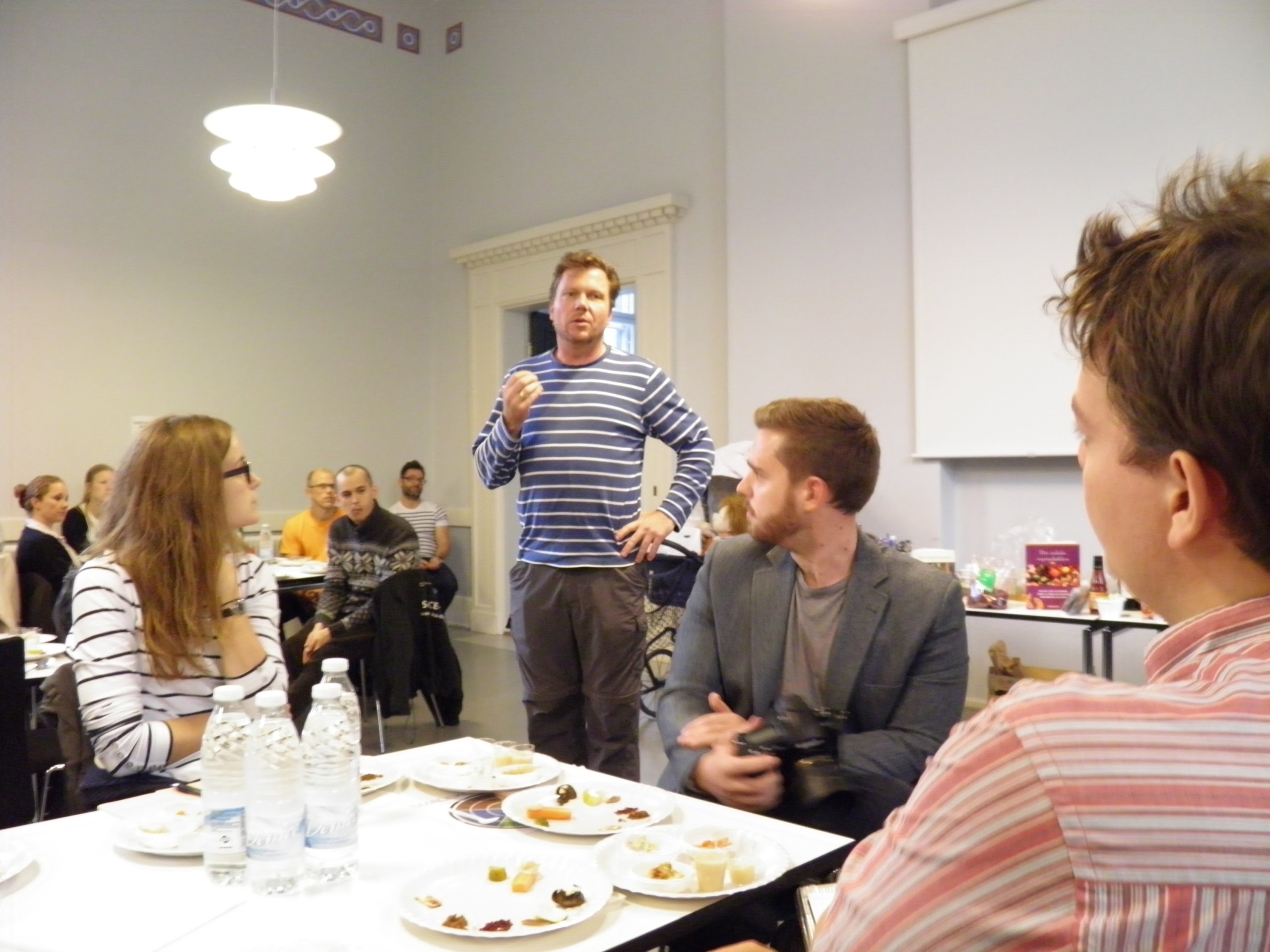 Chef Claus teaches the basics of taste