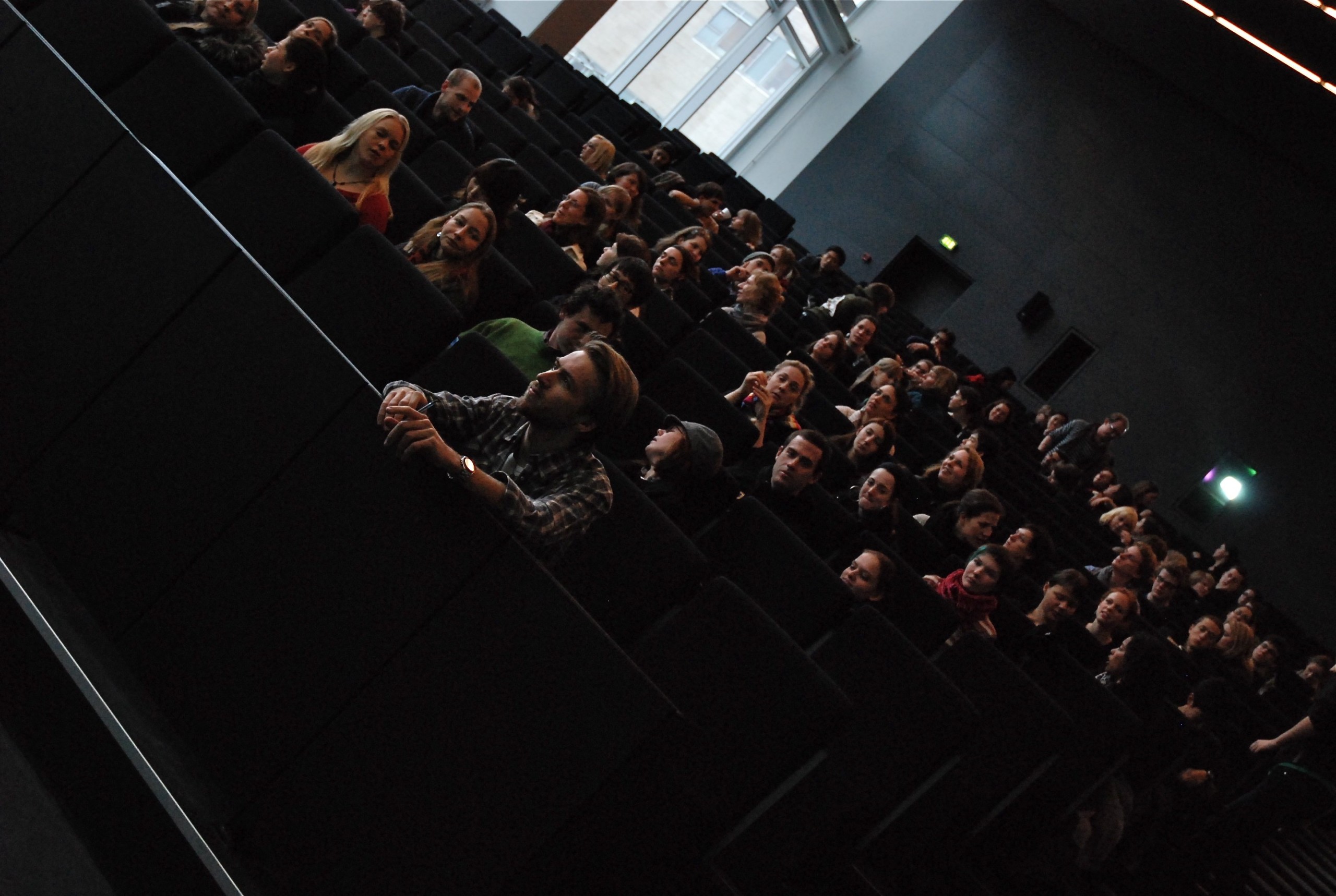 New internationals at an orientation meeting at the start of semester. Fewer international students can make Copenhagen their home this year