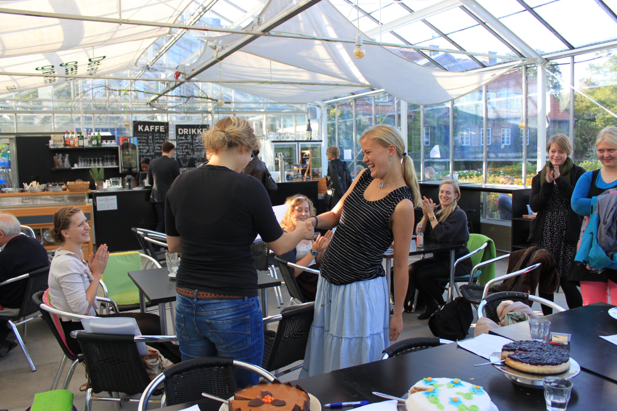 One of the four winners is selected!