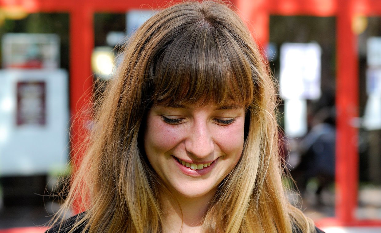 STUDIESPIRE - Studerende Cæcilie Iburg Printzlau reflekterer har gjort sig sine tanker om at være ny på Københavns Universitet Amager (KUA).