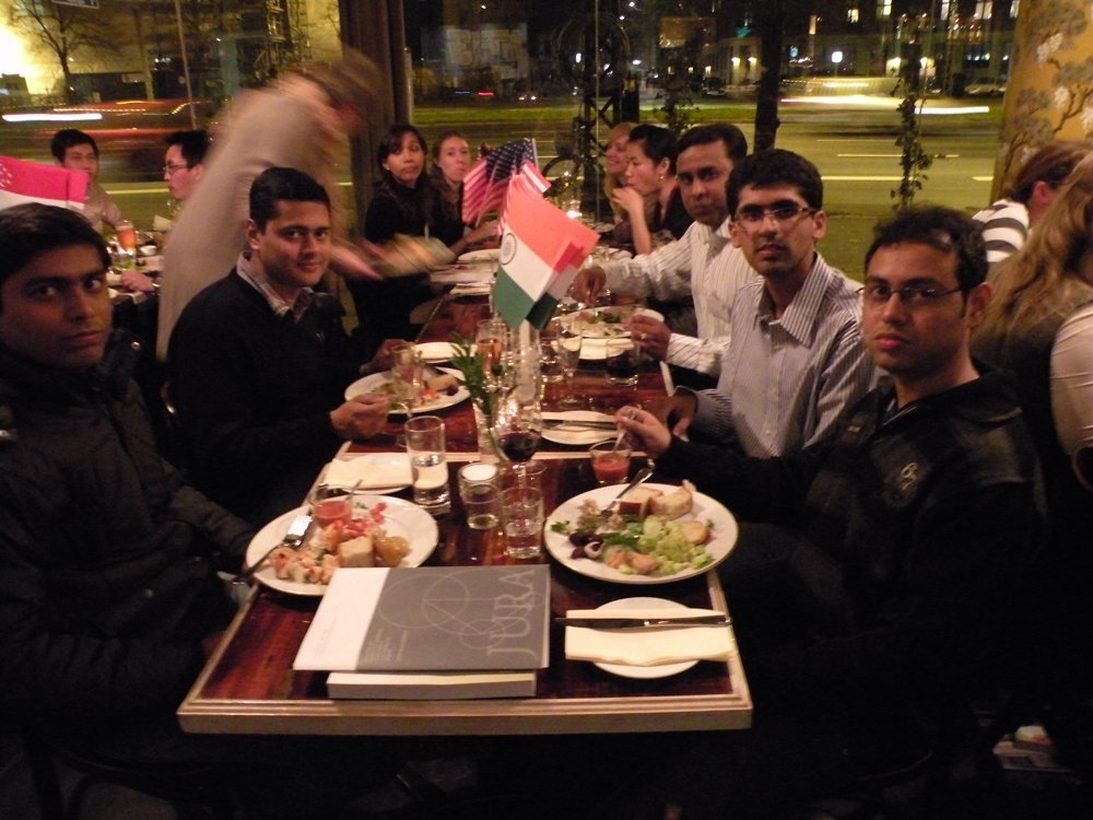 The Indian participants from Gujarat National Law University represent the fictive country of Ruritania at this year's Copenhagen Competition