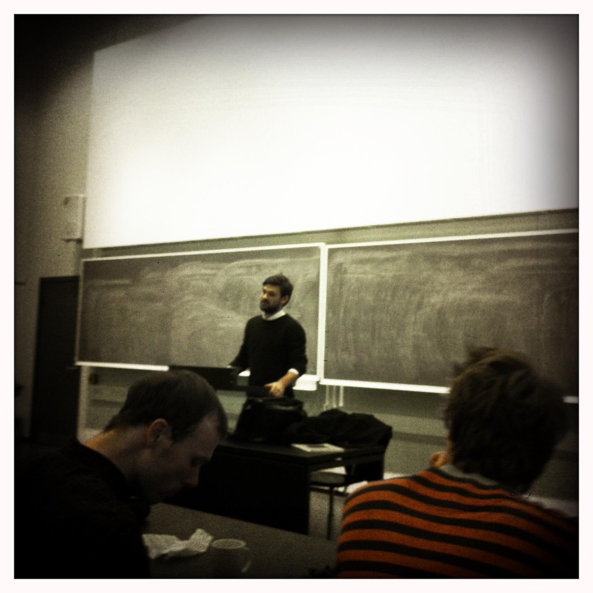 DEN SIDSTE MAGISTER? - Som magister får Thomas Grene Helsted mulighed for at tage sit speciale med op på talerstolen.