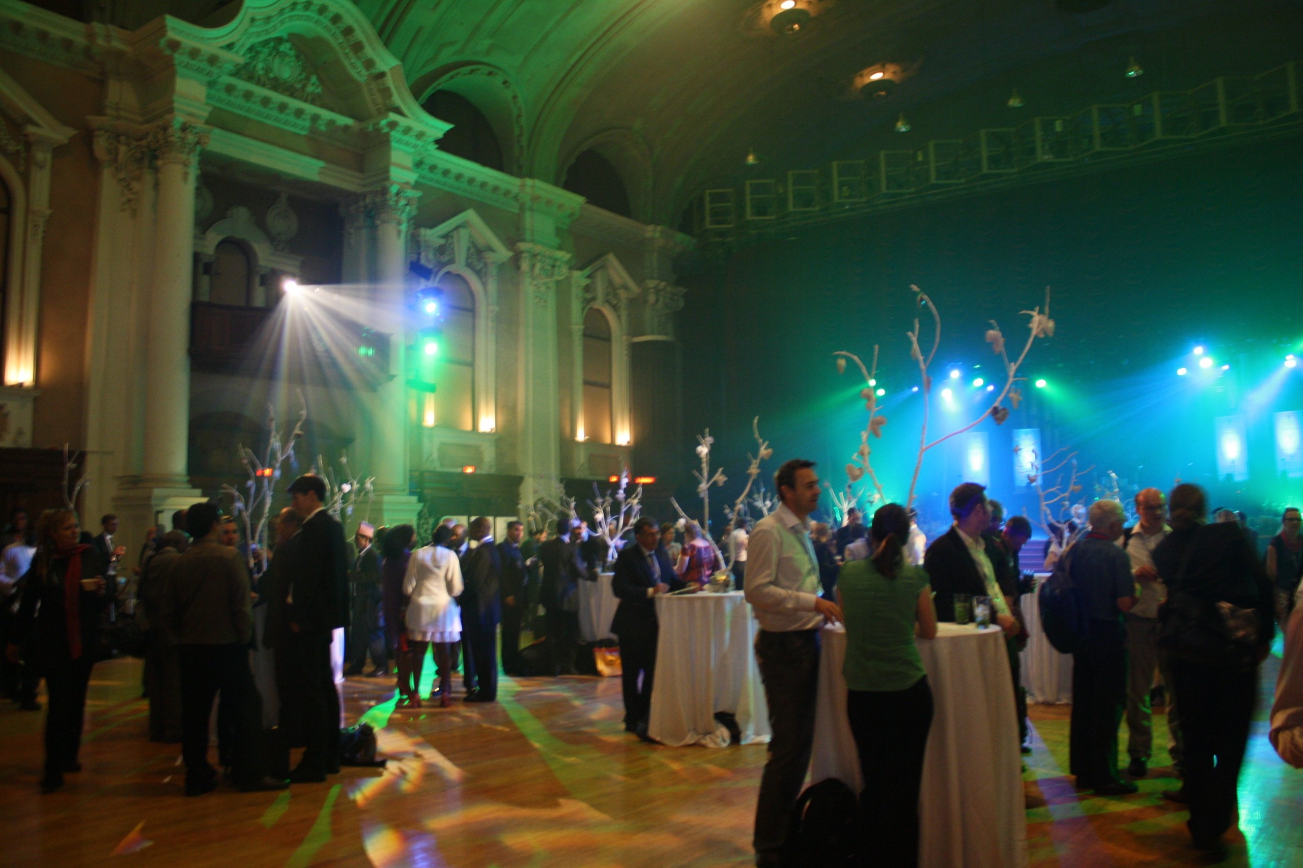 From the reception at the Durban City Hall at the beginning of COP-17
