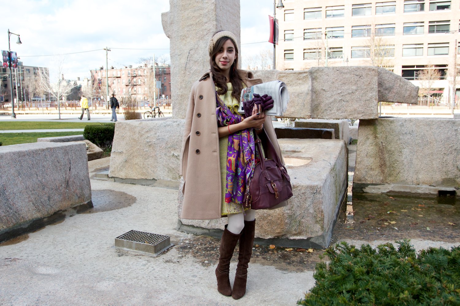 (Boston) Hilary Falcon is a last-semester Boston University photojournalism student originally from Texas. Her style is often intertwined with her emotions, she says, and loves details and sensitive fabrics