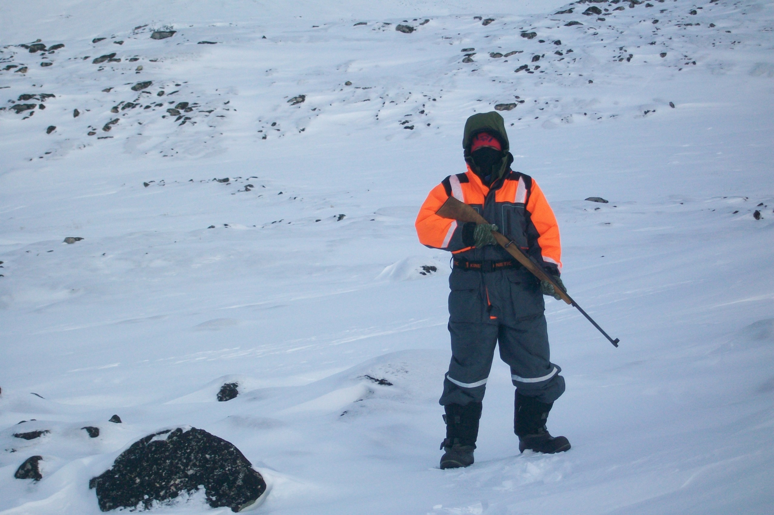 Mikkel Sinding spent a month in Western Greenland collecting data for his Master's thesis. Despite the harsh weather he enjoyed the spring season