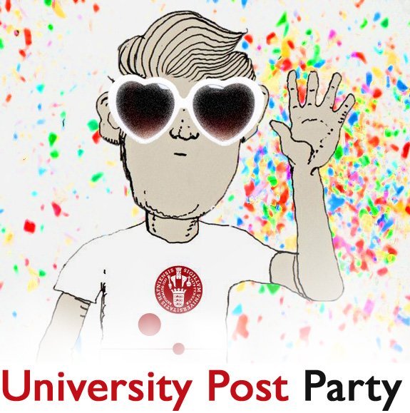 Drink, dance and mingle with us at our very first University Post Party. Let's make it notorious!